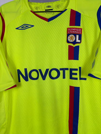 OLYMPIQUE LYON 2008/2009 JUNINHO #8 THIRD SHIRT (L) UMBRO