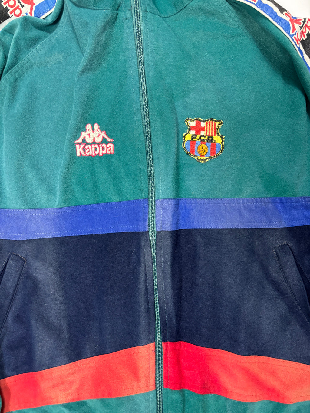BARCELONA 1995/97 TRACK JACKET (M) KAPPA