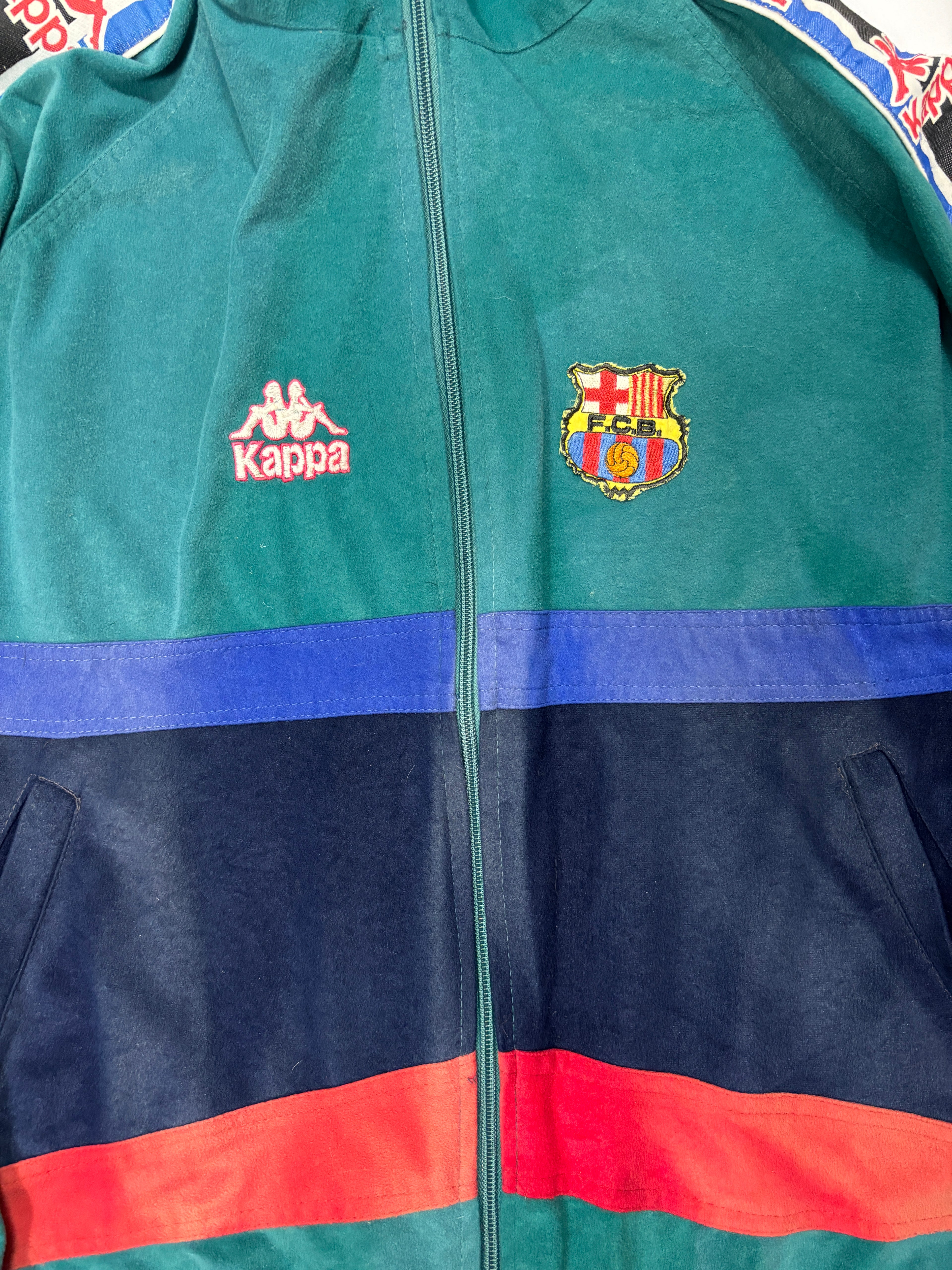 BARCELONA 1995/97 TRACK JACKET (M) KAPPA