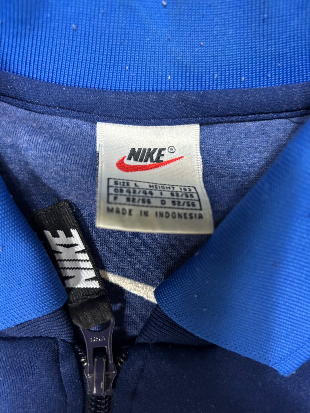 INTER MILAN 1998/99 TRAINING SWEATER (L) NIKE