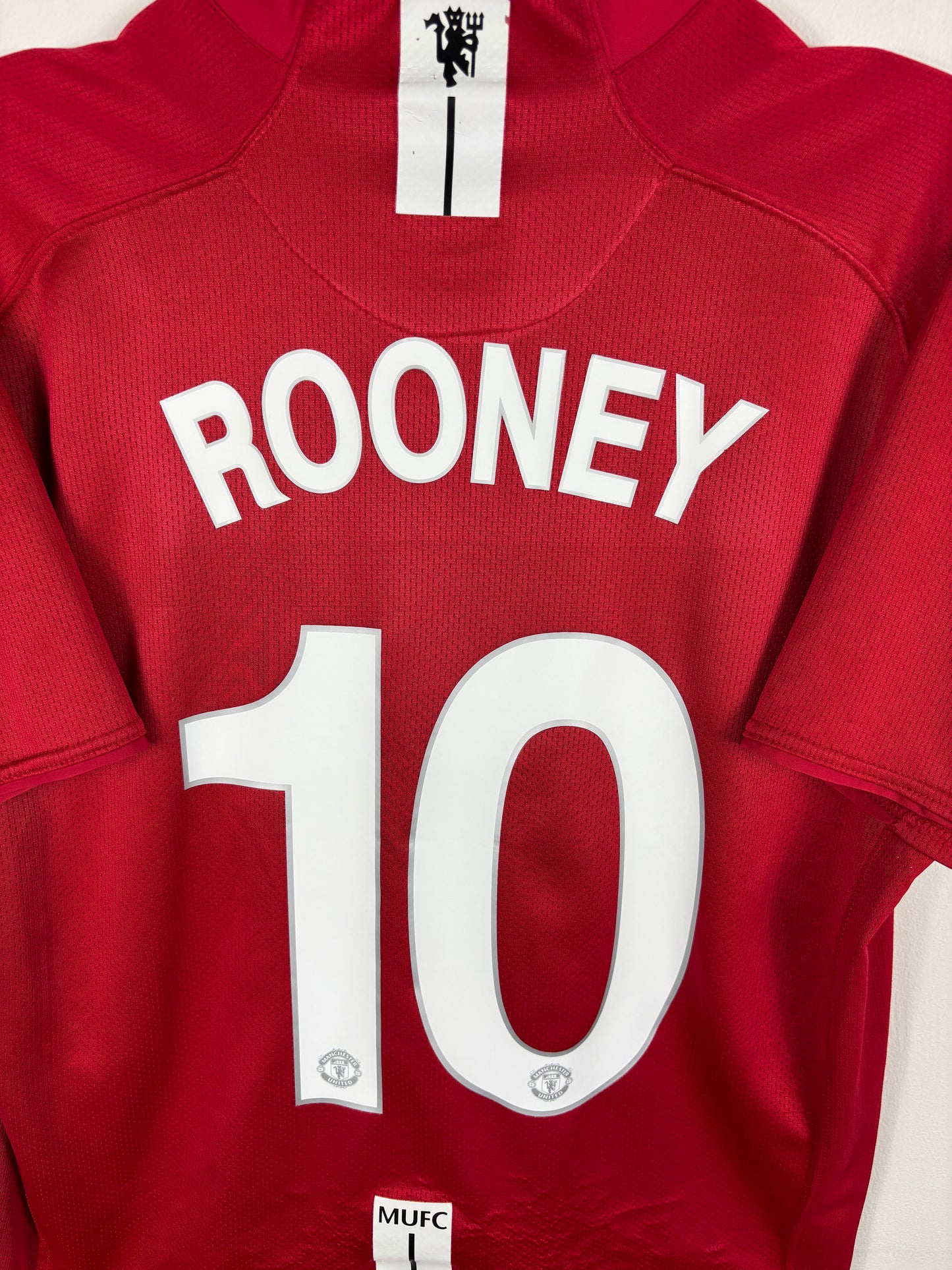 MANCHESTER UNITED ROONEY HOME SHIRT (M) NIKE