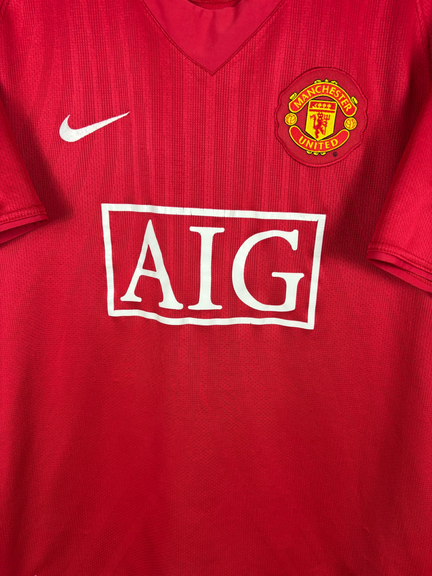 MANCHESTER UNITED ROONEY HOME SHIRT (M) NIKE