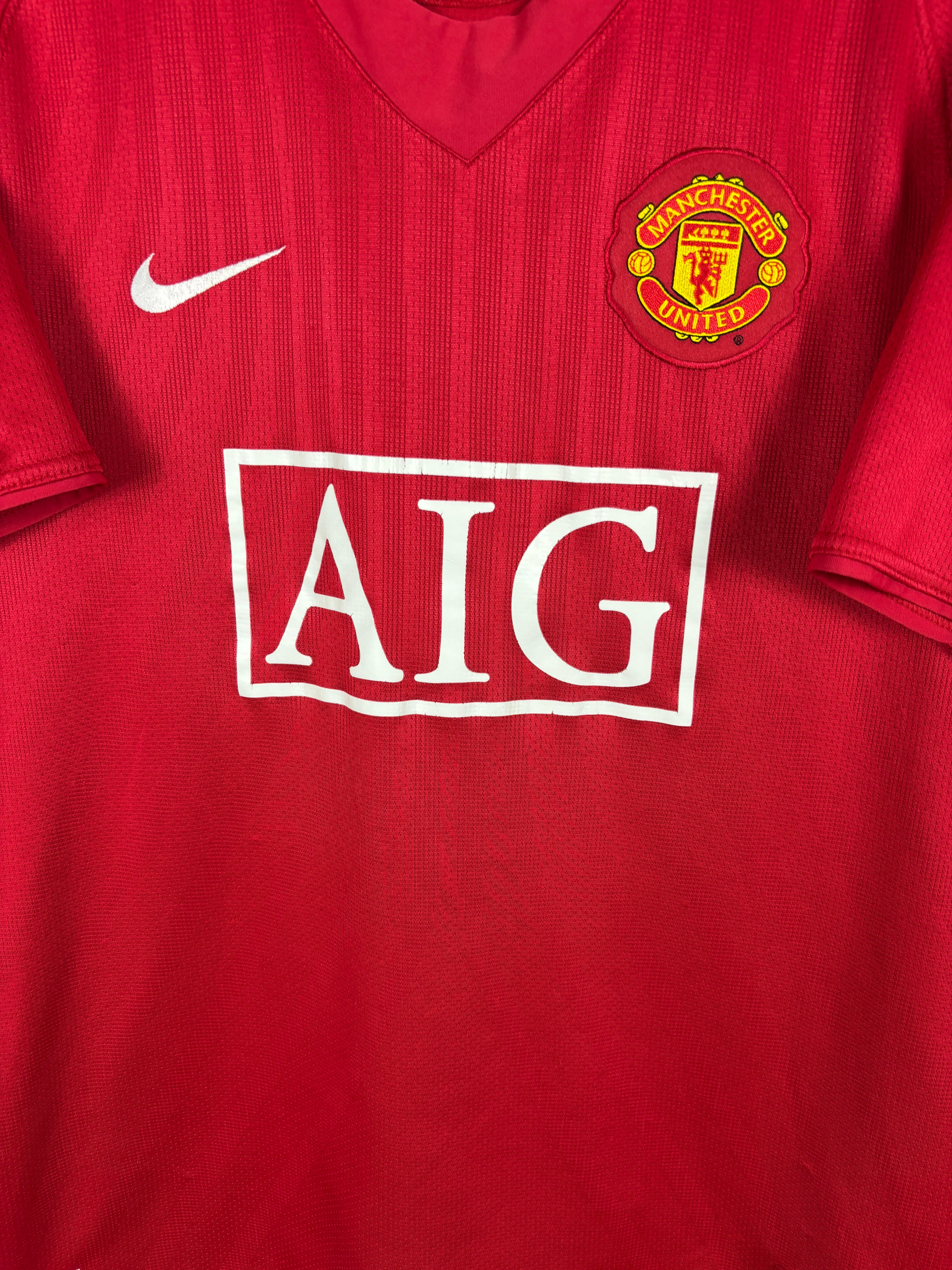 MANCHESTER UNITED ROONEY HOME SHIRT (M) NIKE