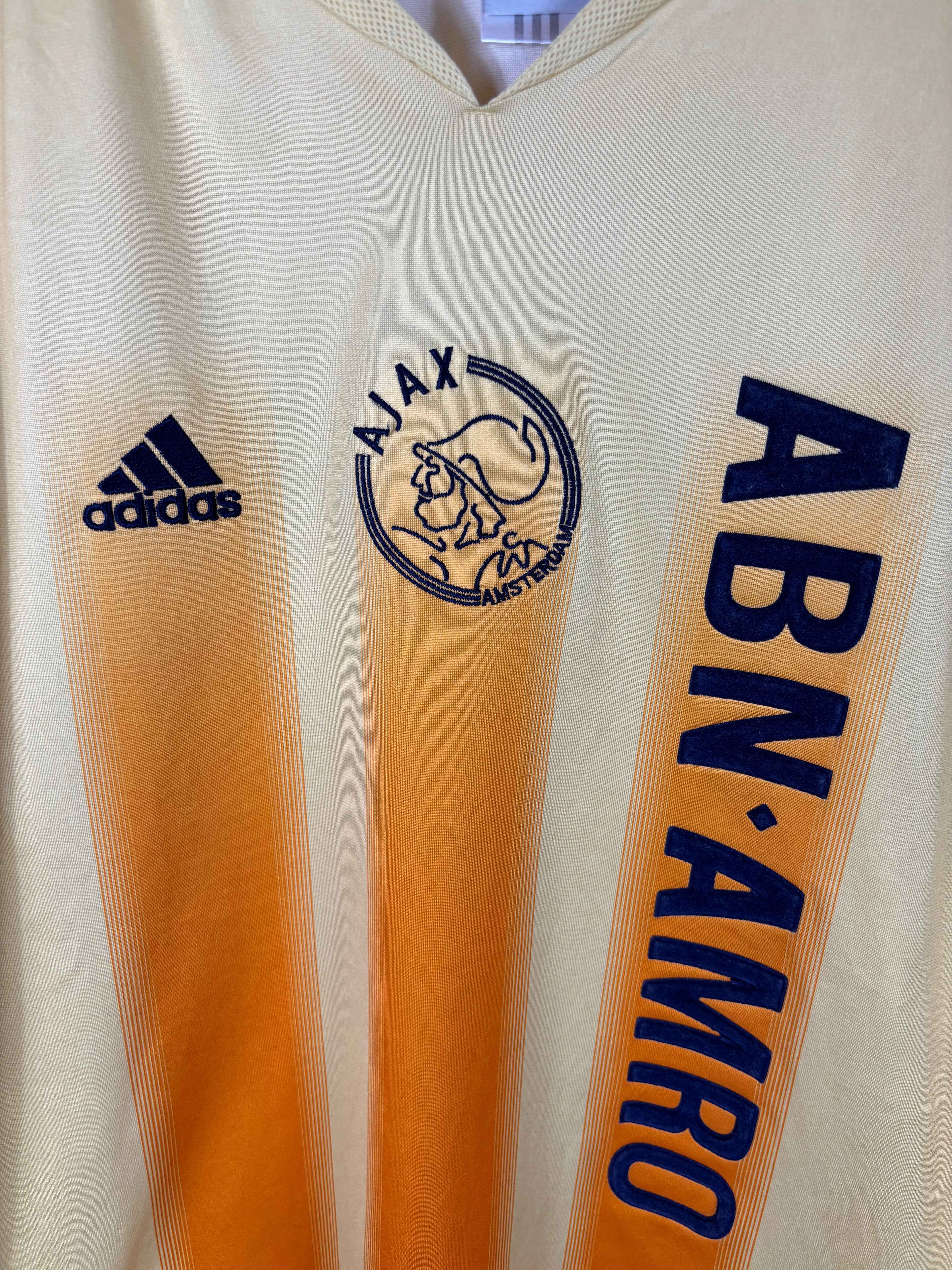 AJAX 2004/05 AWAY SHIRT (XL) ADIDAS