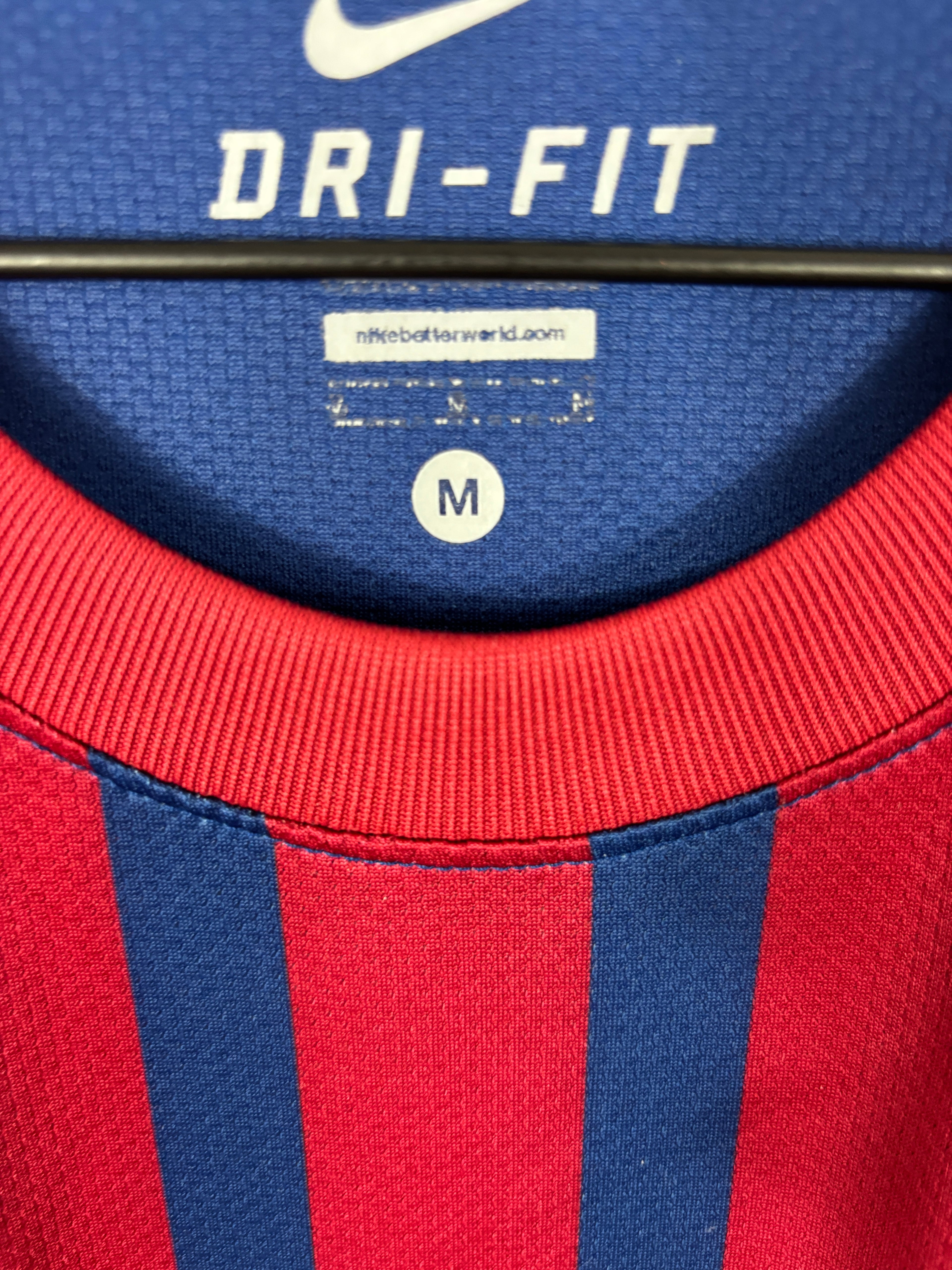 BARCELONA 2011/12 MESSI HOME SHIRT (M) NIKE