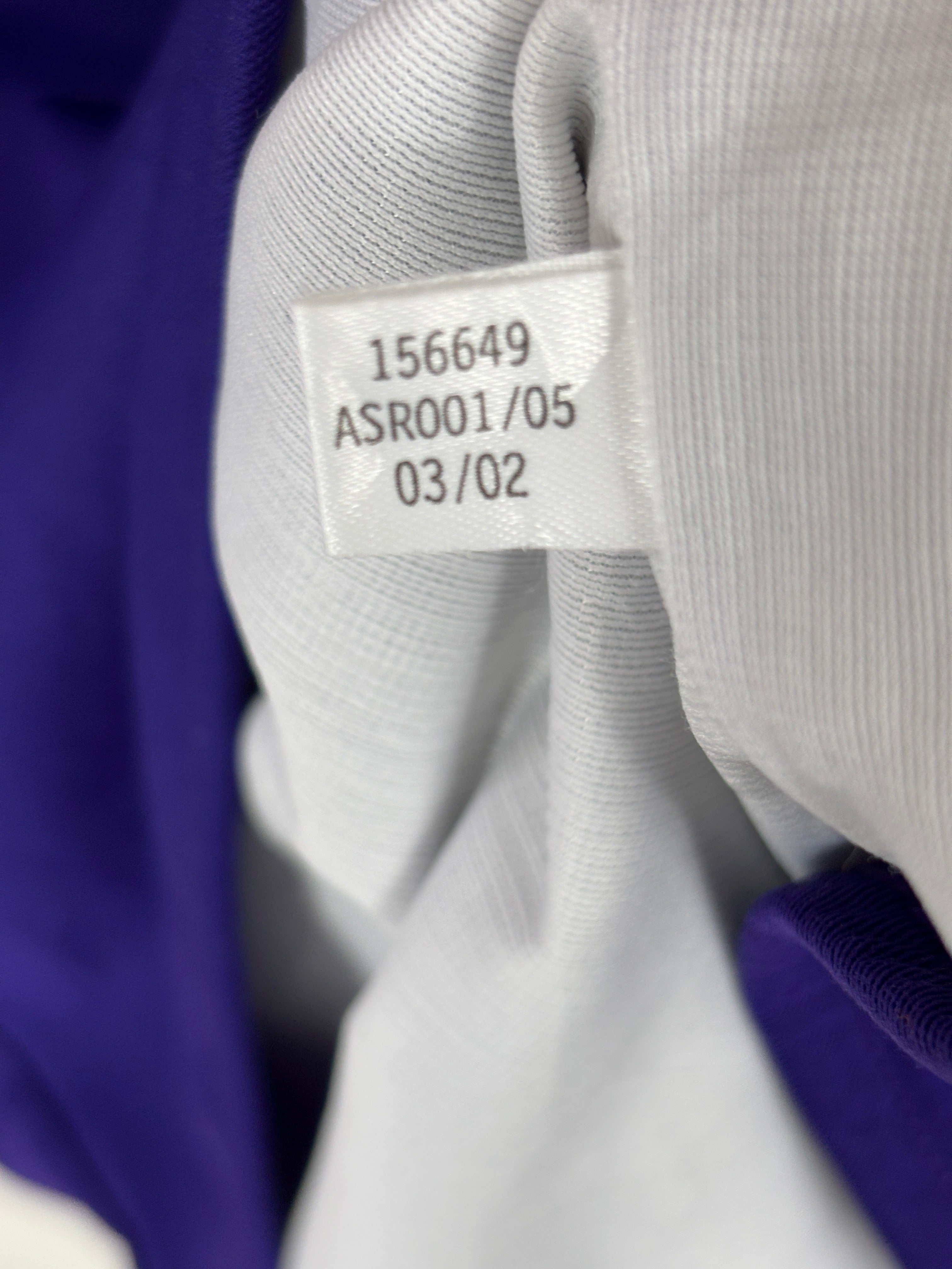 REAL MADRID 2002/03 ZIDANE #5 CENTENARY THIRD SHIRT (M) ADIDAS