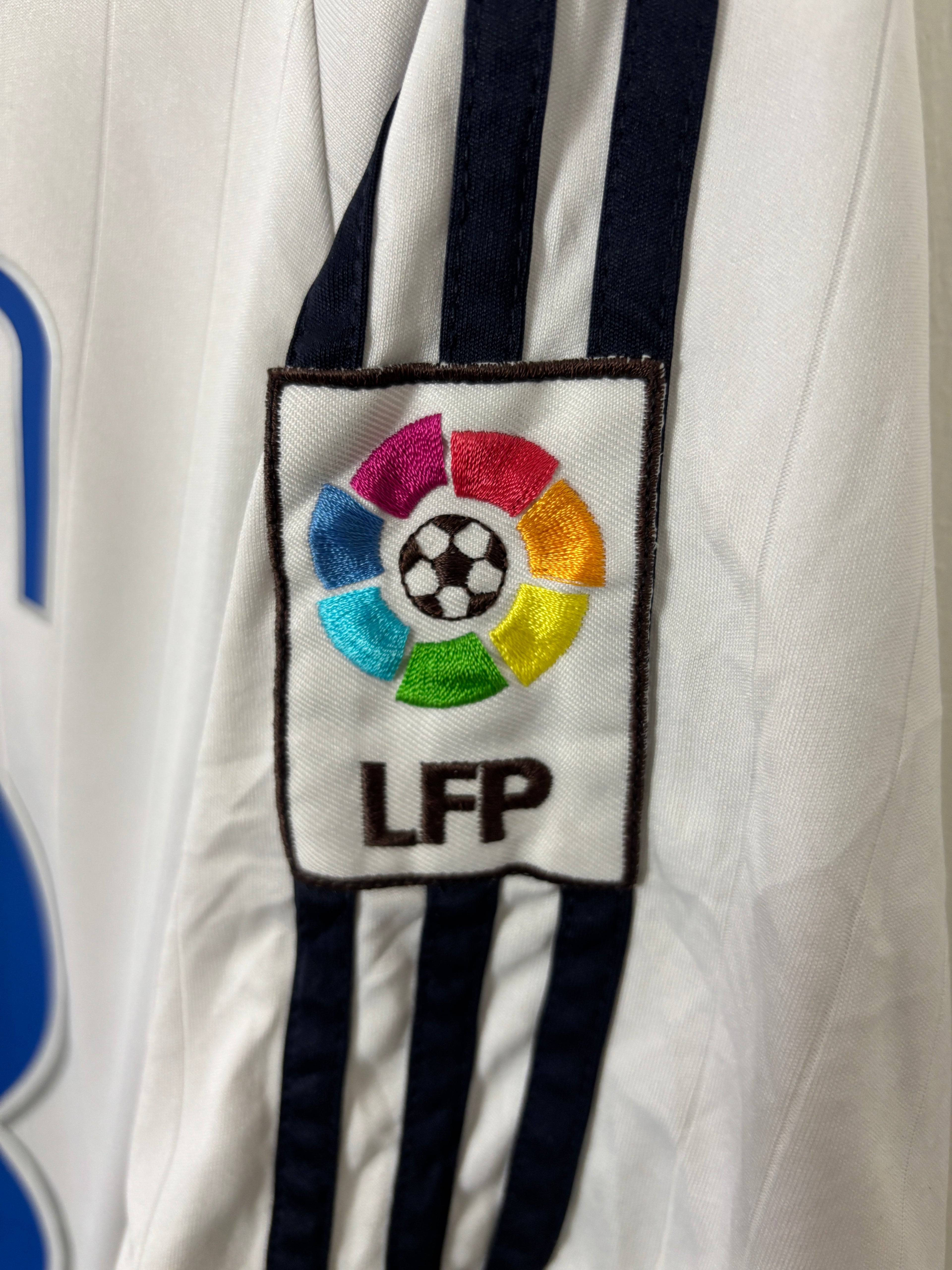 REAL MADRID 2006/07 BECKHAM #23 HOME SHIRT (M) ADIDAS