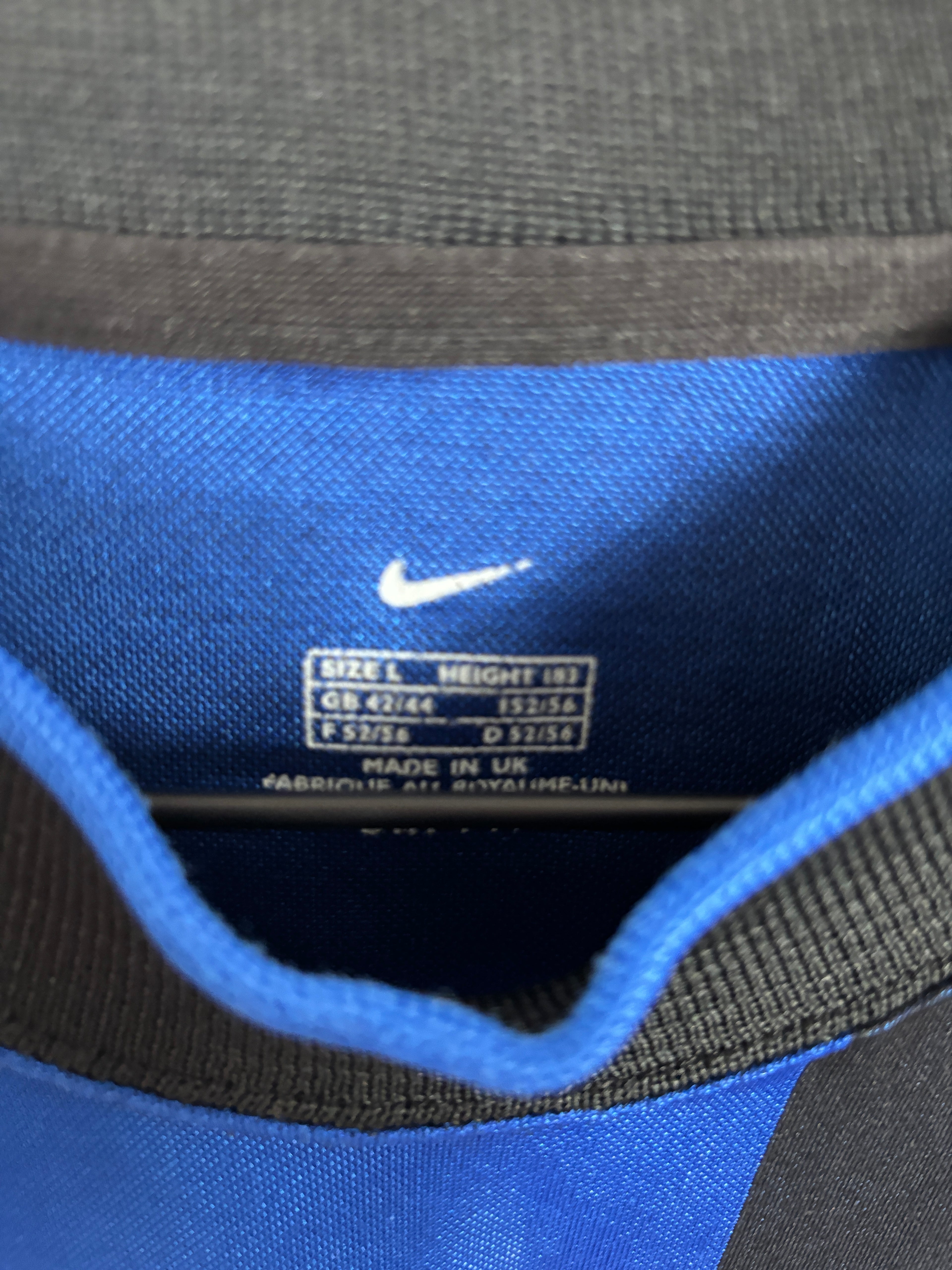 INTER MILAN 2000/01 RONALDO #9 HOME SHIRT (L) NIKE