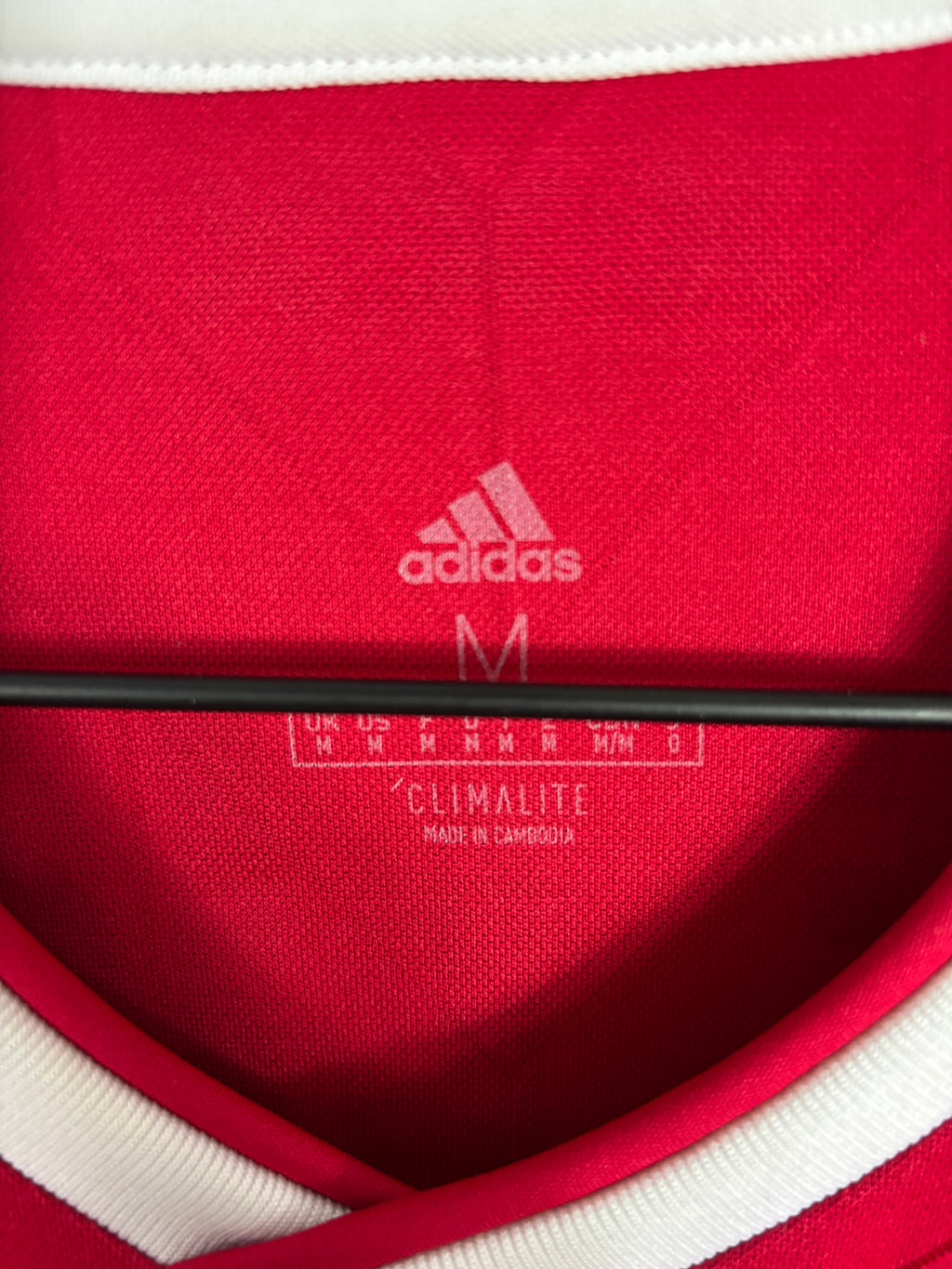 AJAX 2018/19 DE LIGT #4 HOME SHIRT (M) ADIDAS