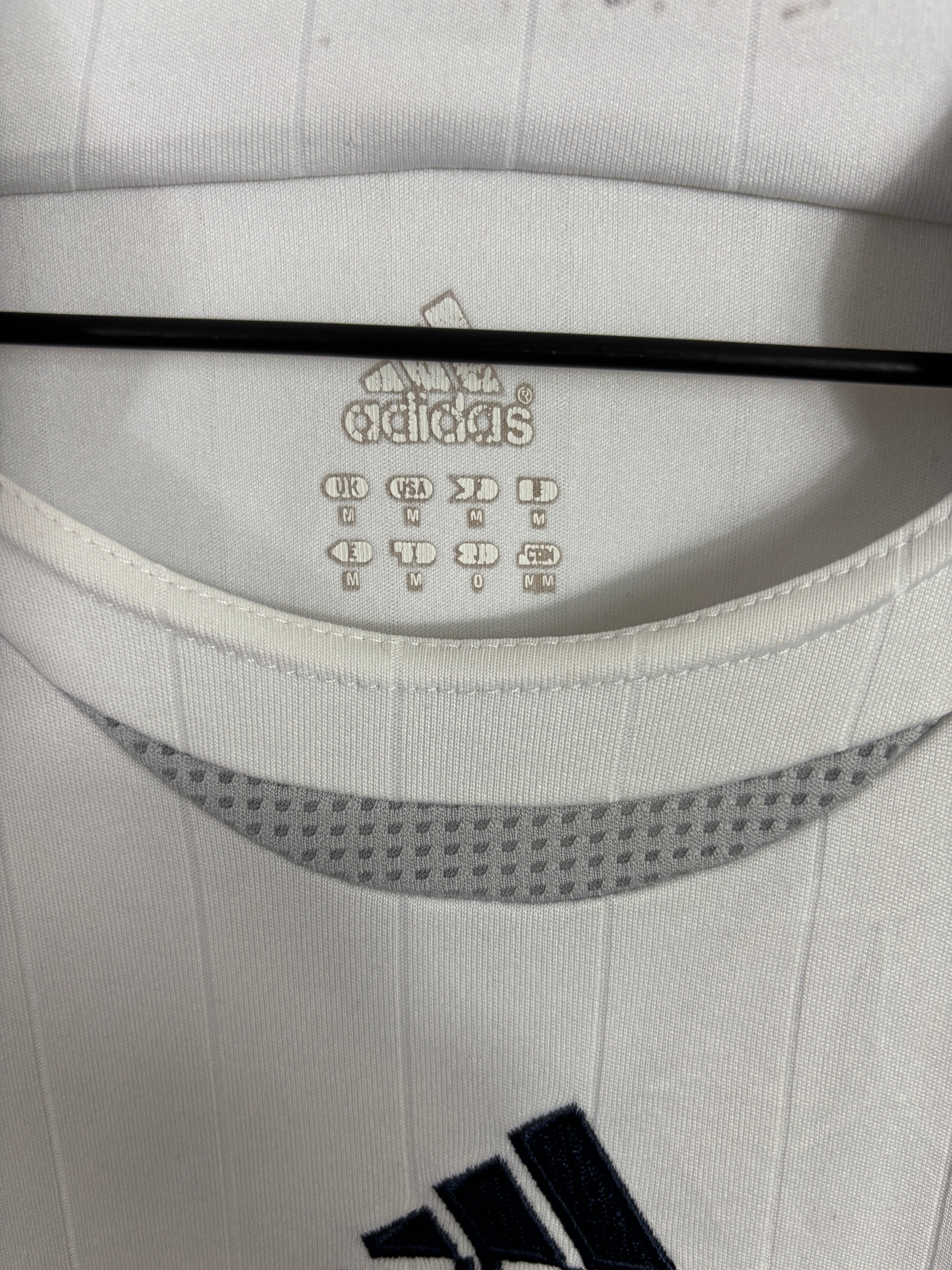 REAL MADRID 2006/07 BECKHAM #23 HOME SHIRT (M) ADIDAS