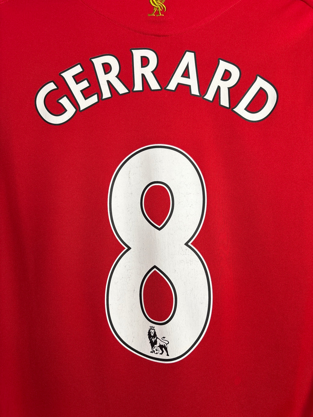 LIVERPOOL 2008/10 GERRARD #8 HOME SHIRT (M) ADIDAS