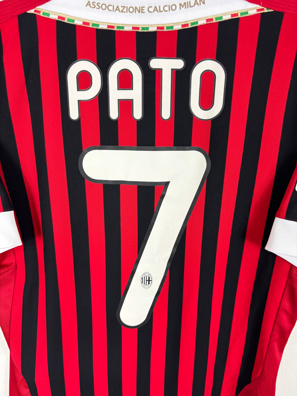 AC MILAN 2011/12 PATO #7 HOME SHIRT (S) ADIDAS