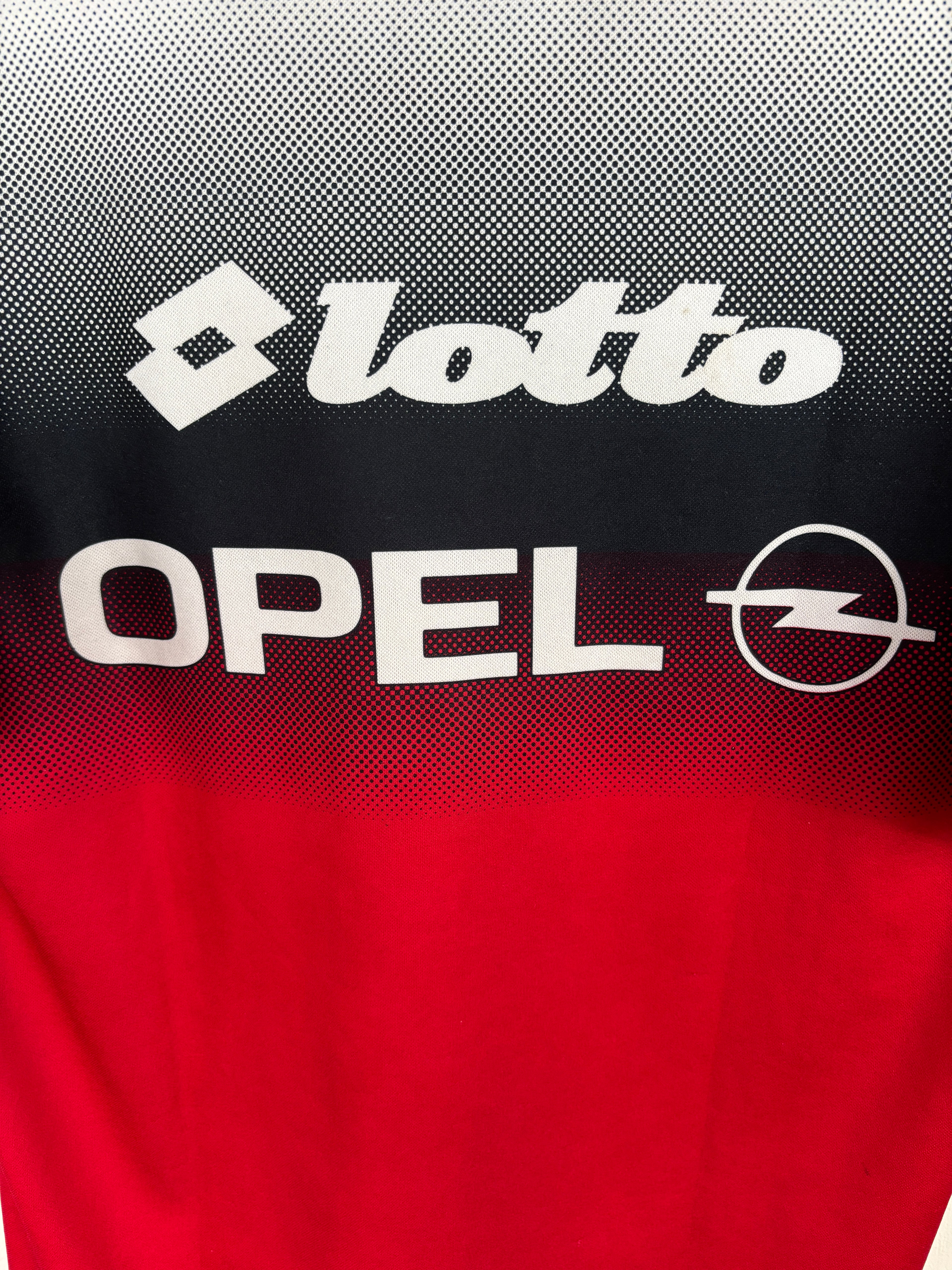 AC MILAN 1995/96 TRAINING SHIRT (M) LOTTO