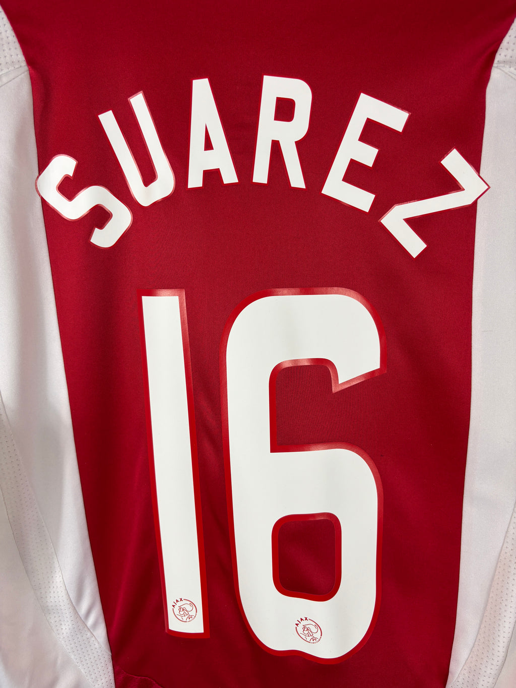 AJAX 2007/08 SUAREZ #16 HOME (L) ADIDAS