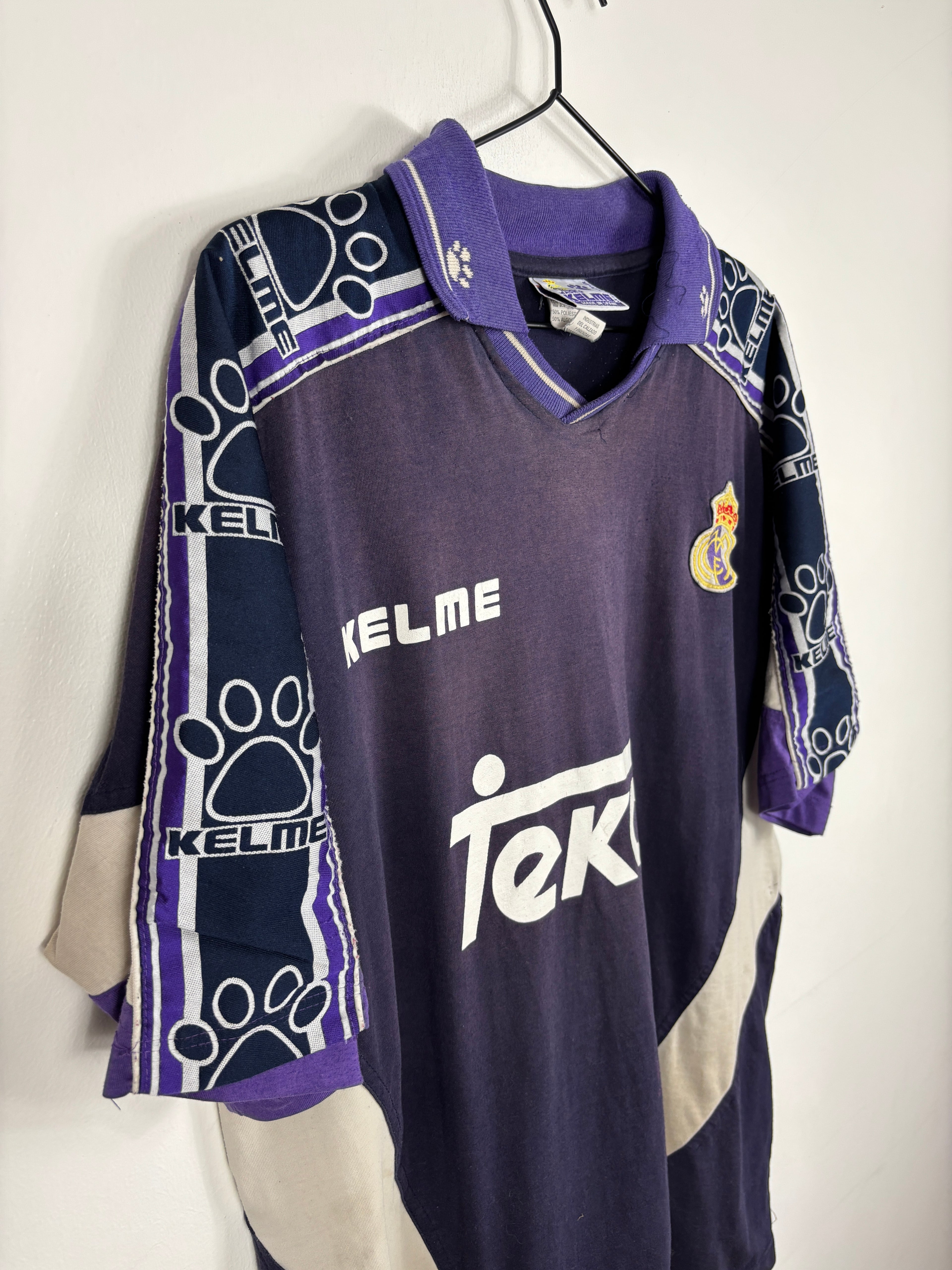 REAL MADRID 1995 TRAINING SHIRT (XL) KELME