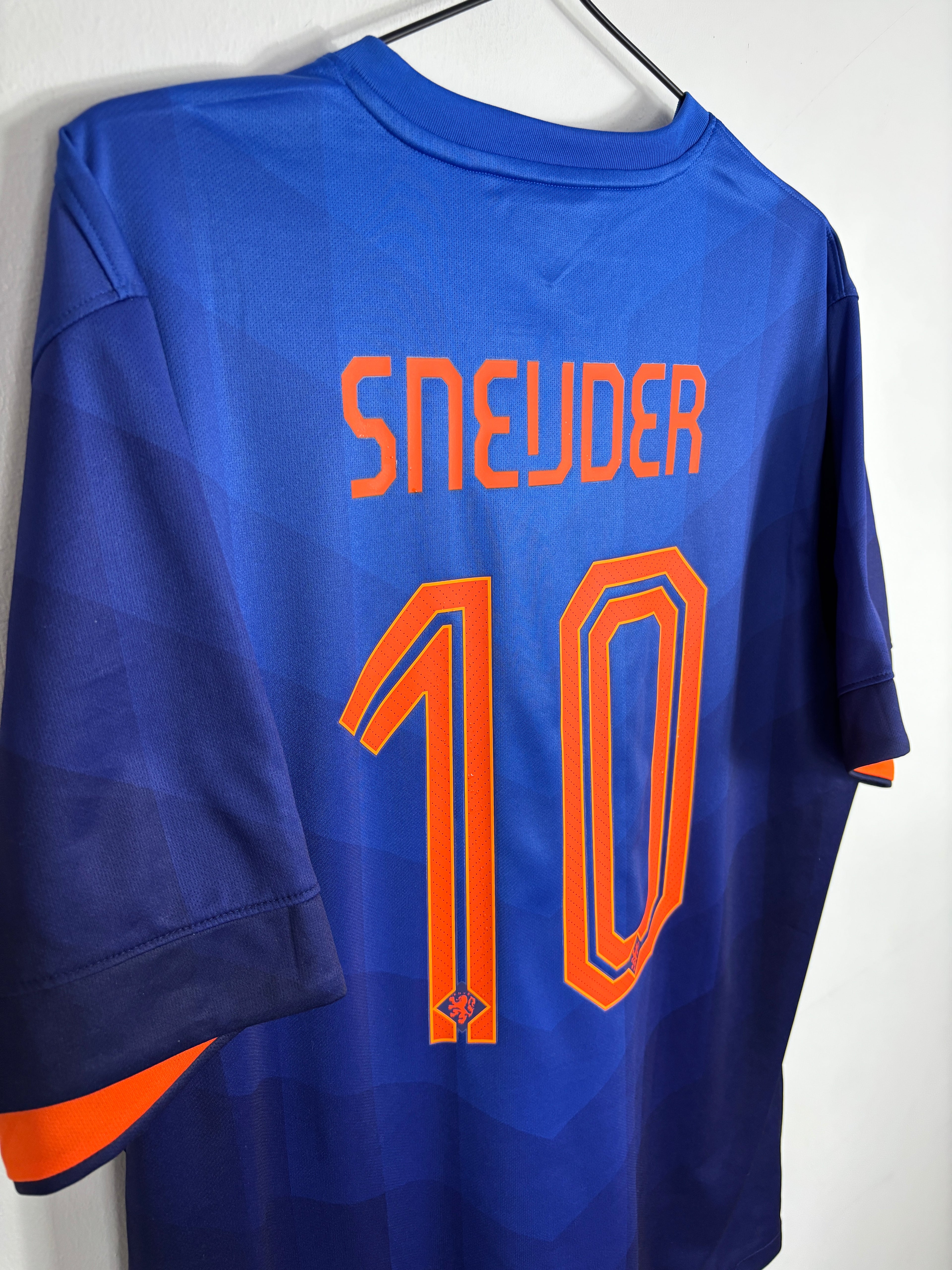 NETHERLANDS 2014 SNEIJDER #10 AWAY SHIRT (XL) NIKE