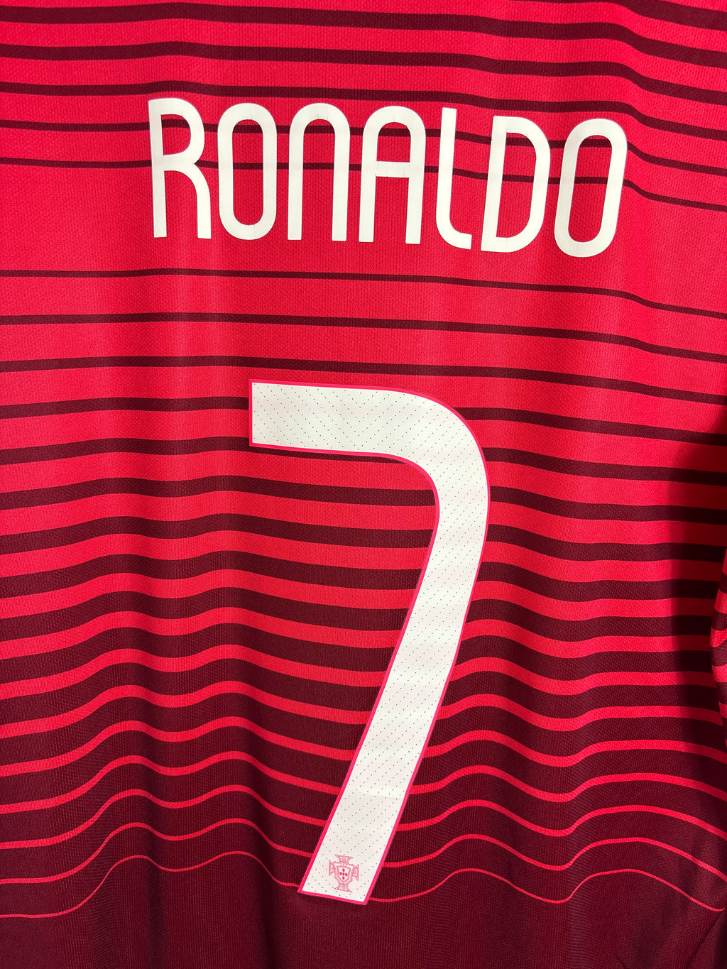 PORTUGAL 2014 RONALDO #7 HOME SHIRT (L) NIKE