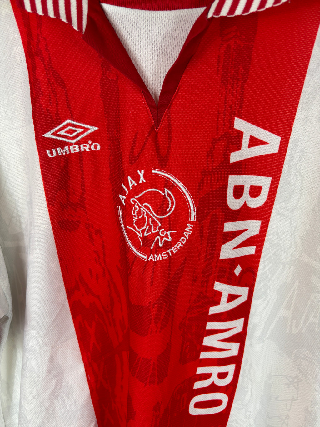 AJAX 1996/97 HOME SHIRT (XL) UMBRO