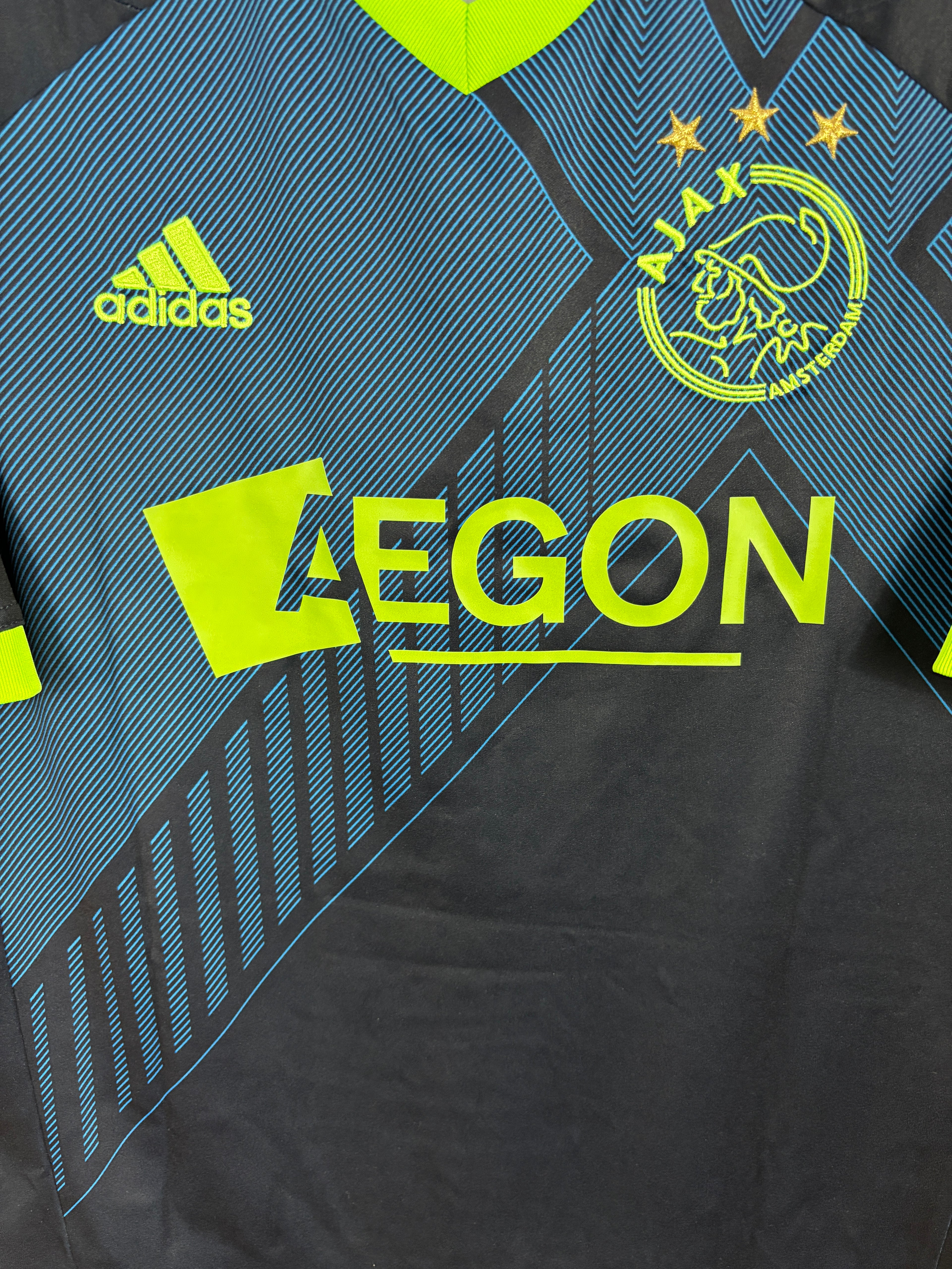 AJAX 2012/13 ERIKSEN #8 AWAY SHIRT (M) ADIDAS
