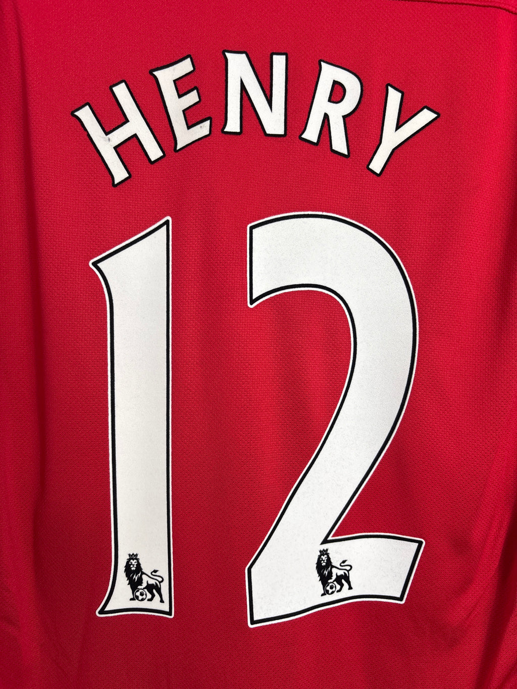 ARSENAL 2011/12 HENRY #12 HOME SHIRT (L) NIKE