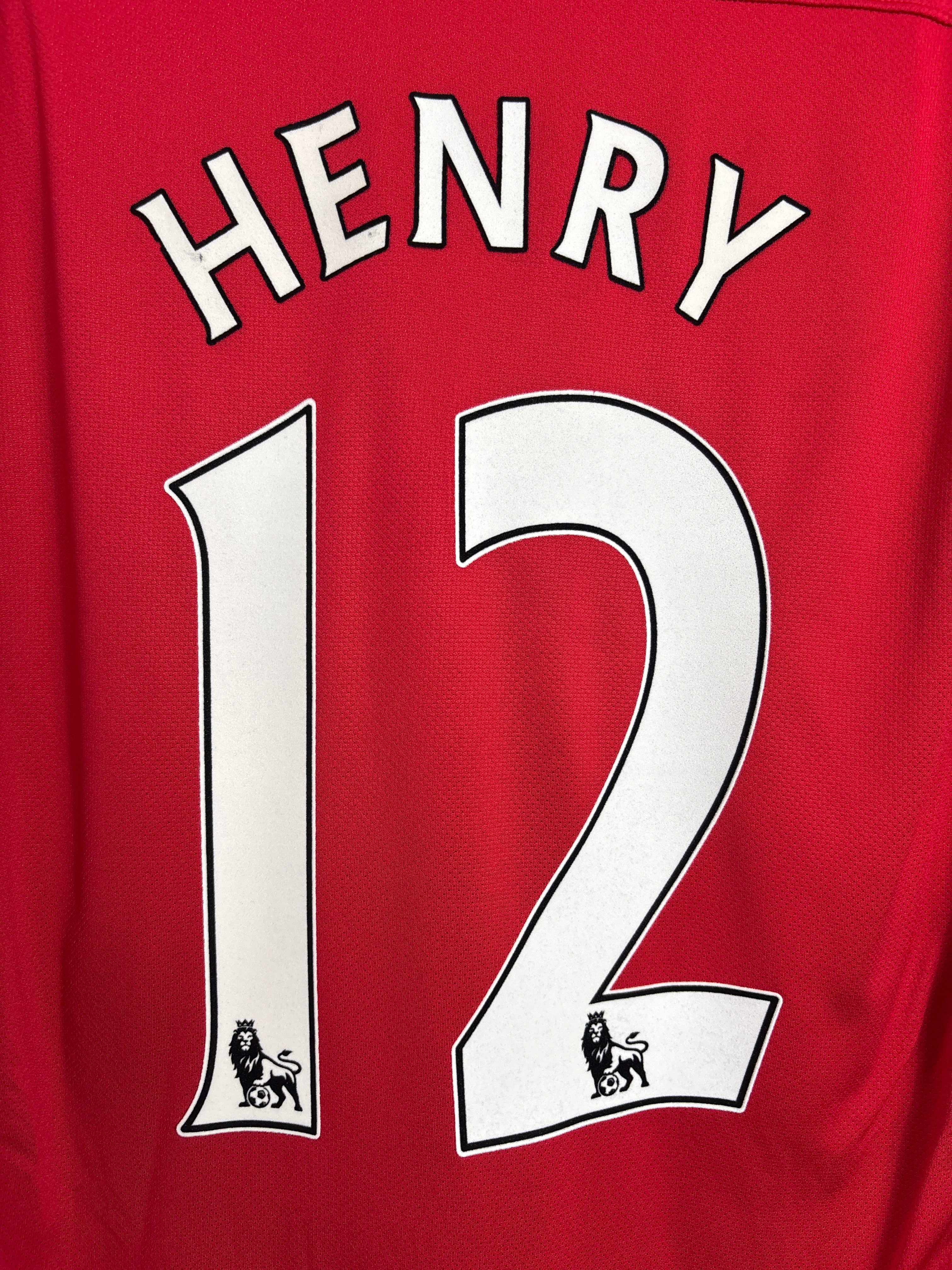 ARSENAL 2011/12 HENRY #12 HOME SHIRT (L) NIKE