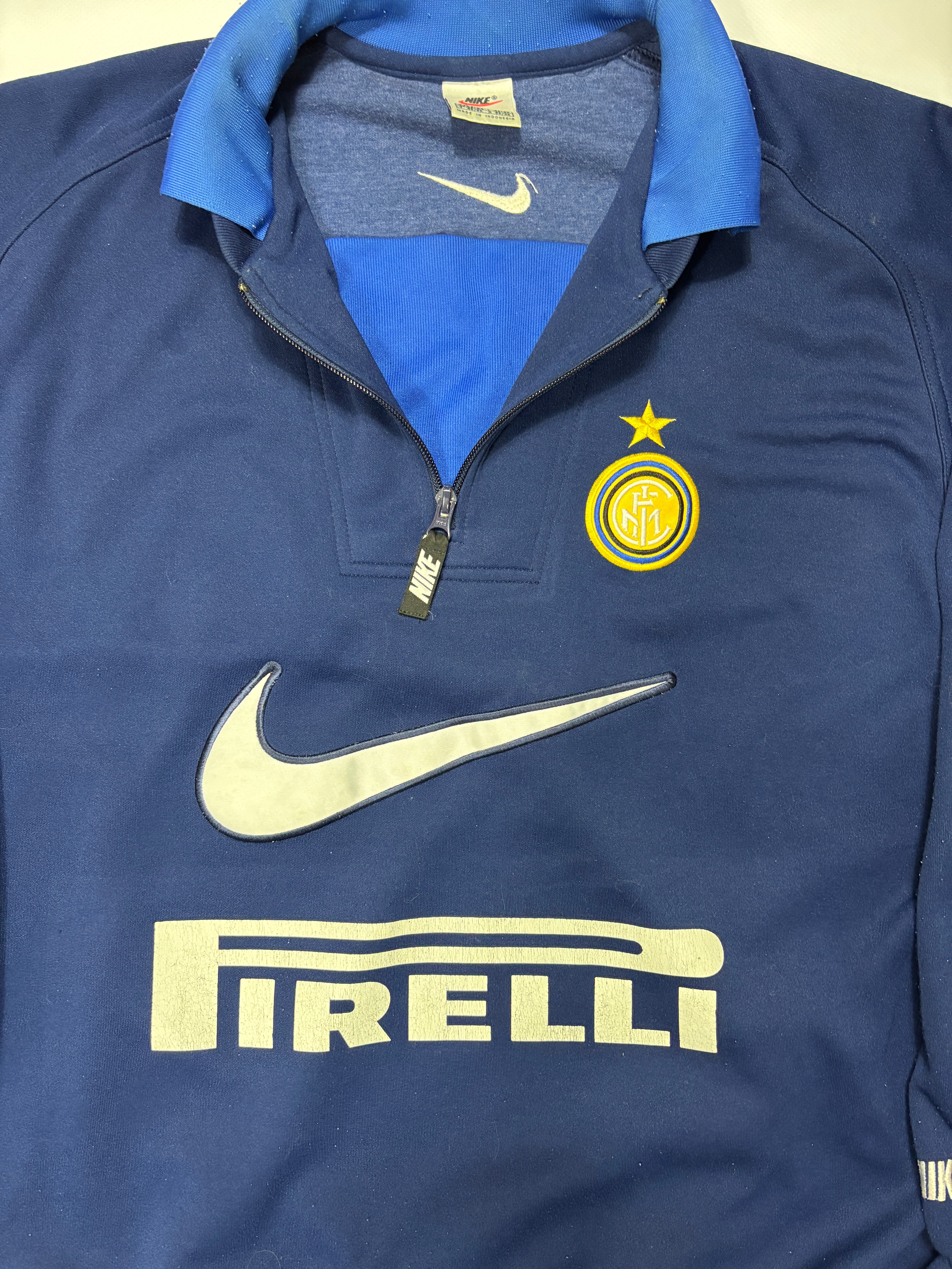 INTER MILAN 1998/99 TRAINING SWEATER (L) NIKE