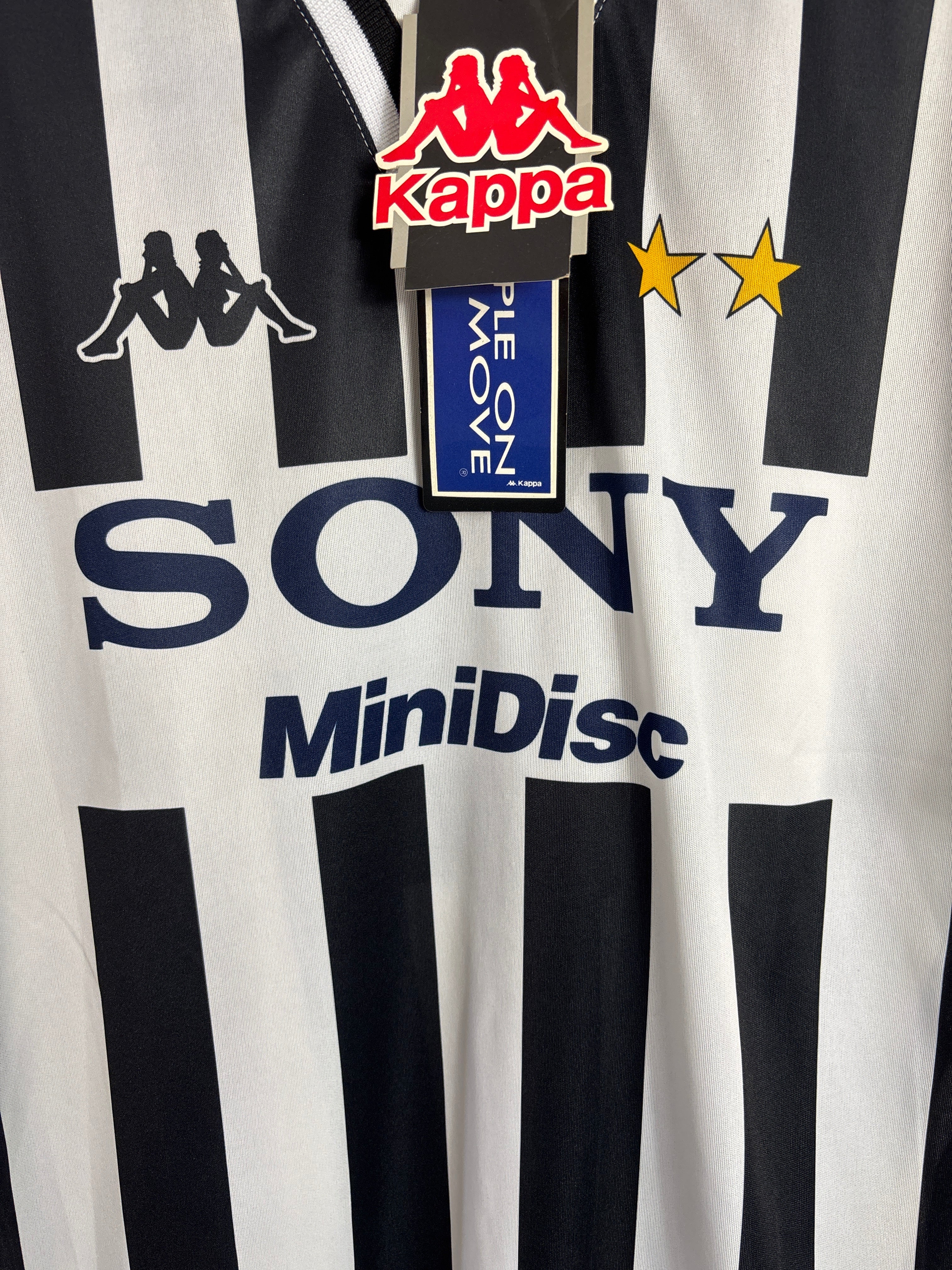 JUVENTUS 1995/97 HOME SHIRT BNWT (L) KAPPA