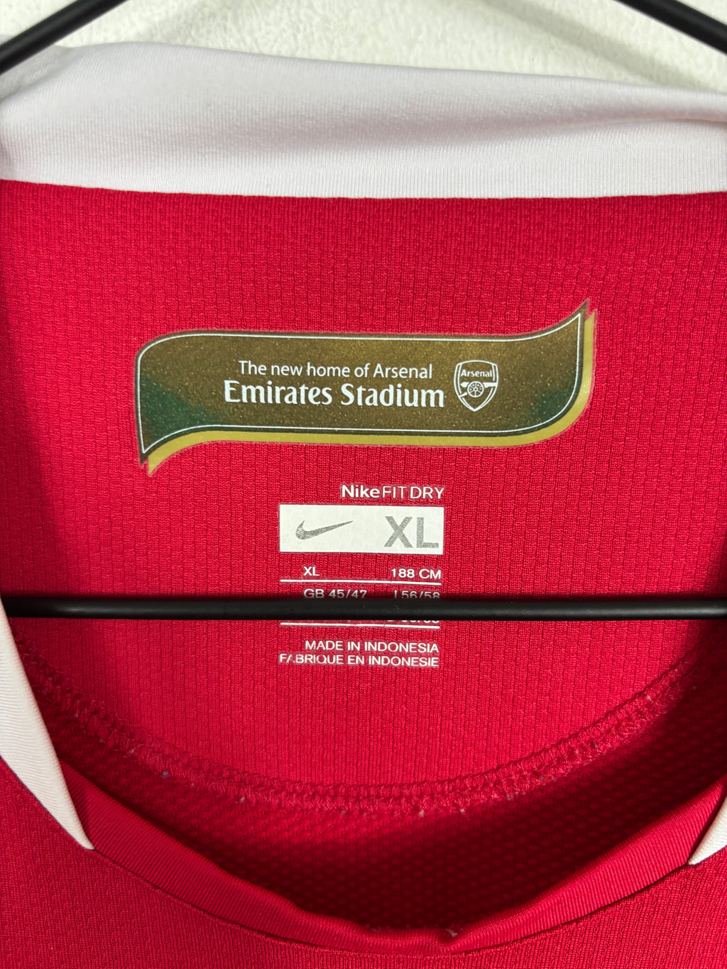 ARSENAL 2006/07 HENRY #14 HOME SHIRT (XL) NIKE