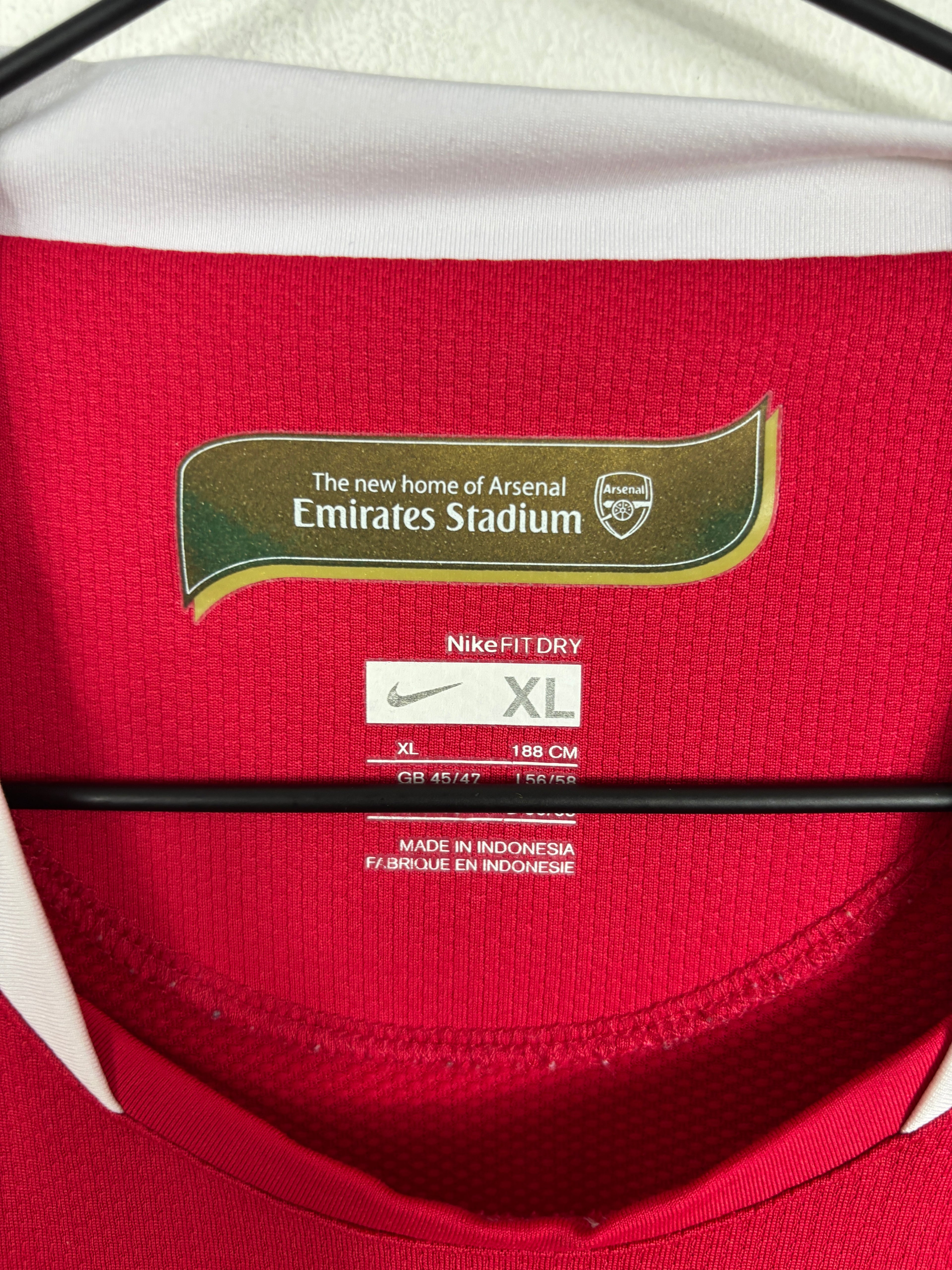 ARSENAL 2006/07 HENRY #14 HOME SHIRT (XL) NIKE