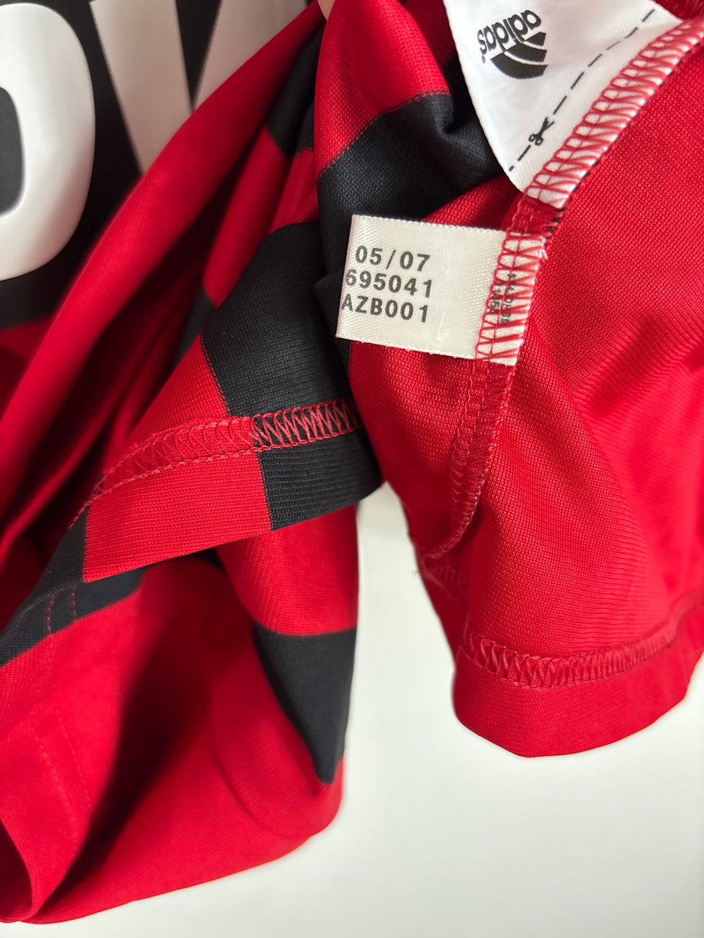 AC MILAN 2007/08 KAKA #22 HOME SHIRT (L) ADIDAS