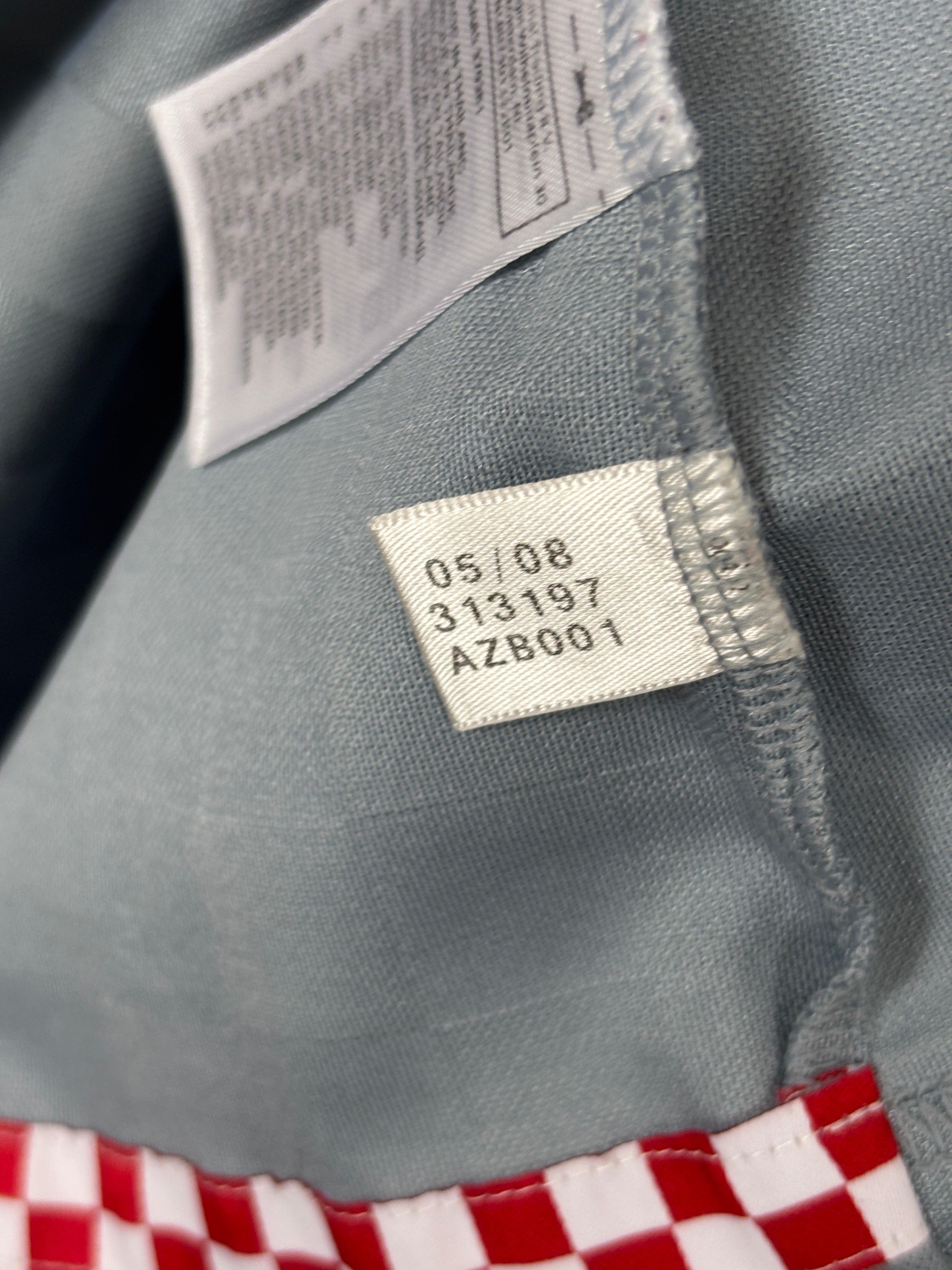 LIVERPOOL 2008/09 GERRARD #8 AWAY SHIRT (L) ADIDAS