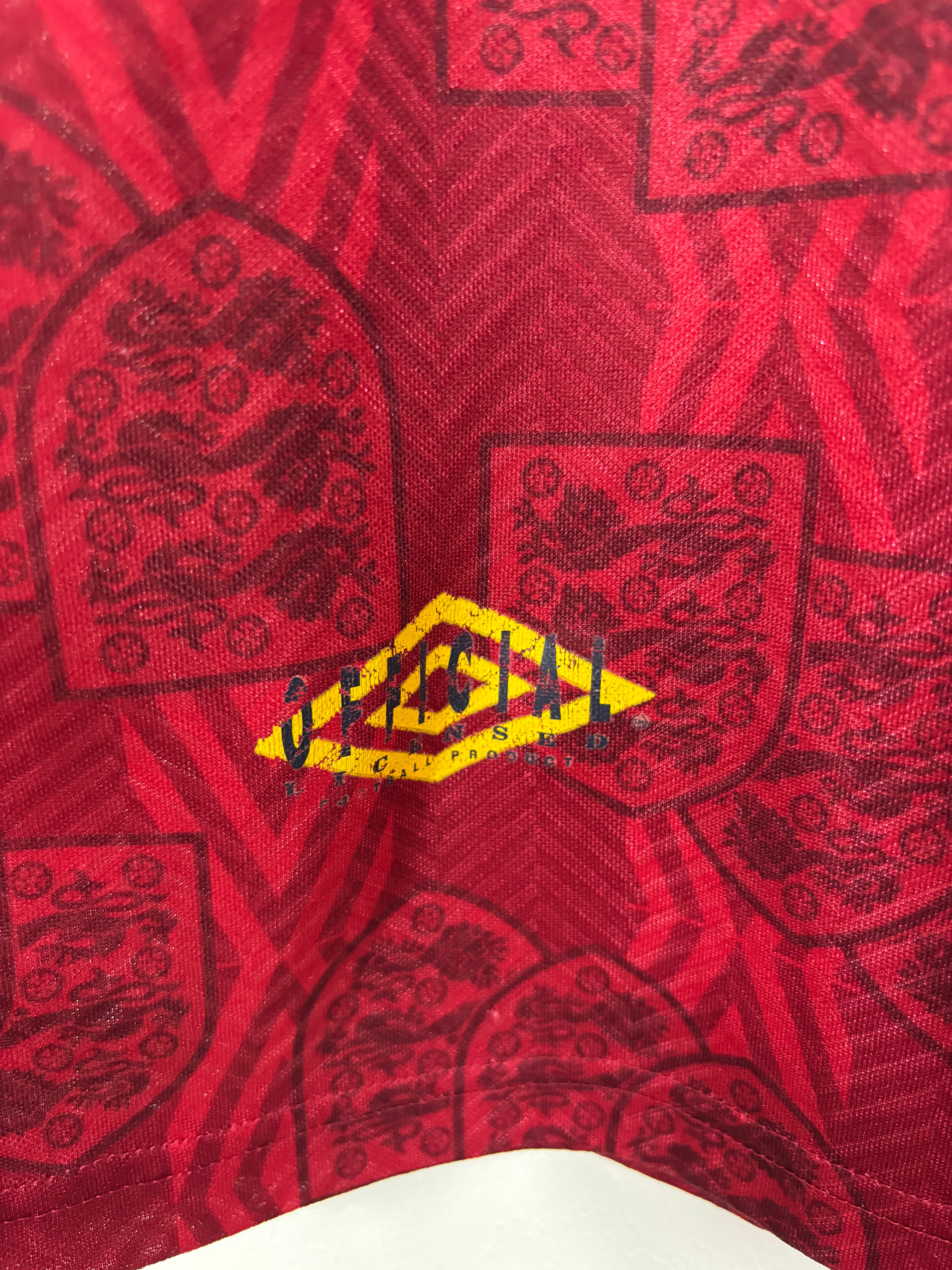 ENGLAND 1994 AWAY SHIRT (L) UMBRO