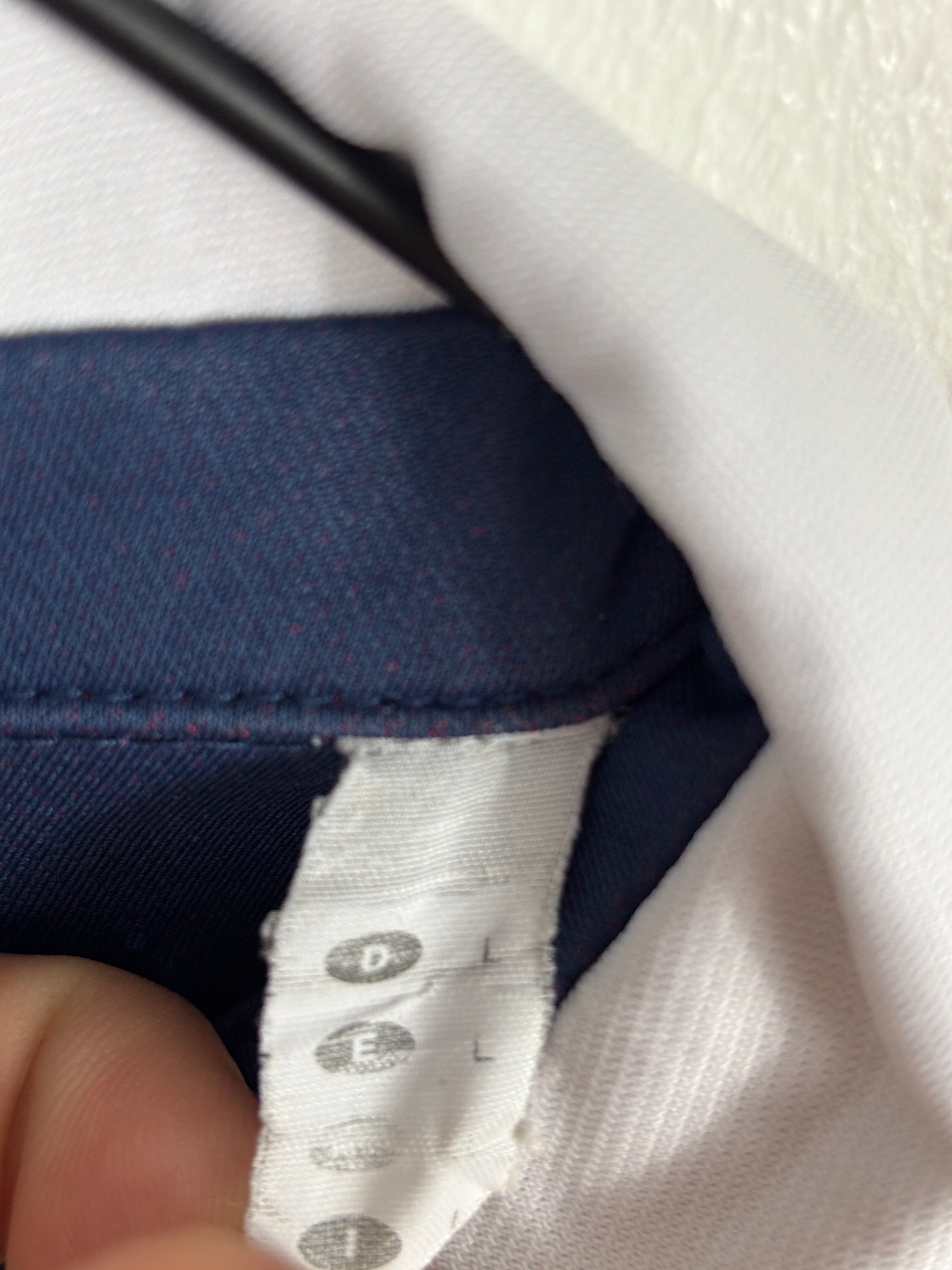 ENGLAND 2004 BECKHAM #7 HOME SHIRT (L) UMBRO