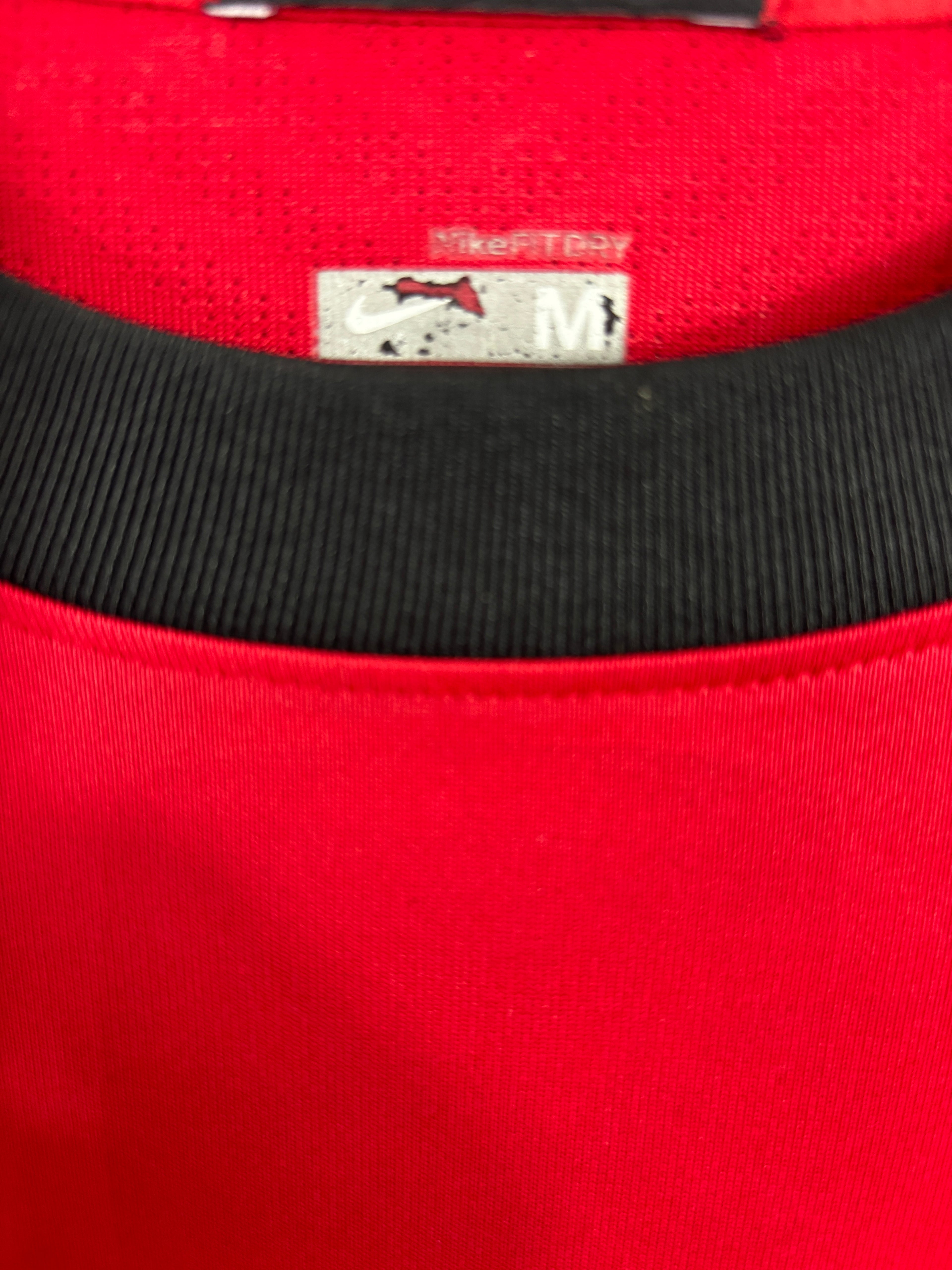 MANCHESTER UNITED 2009/10 ROONEY #10 LONGSLEEVE HOME SHIRT (M) NIKE