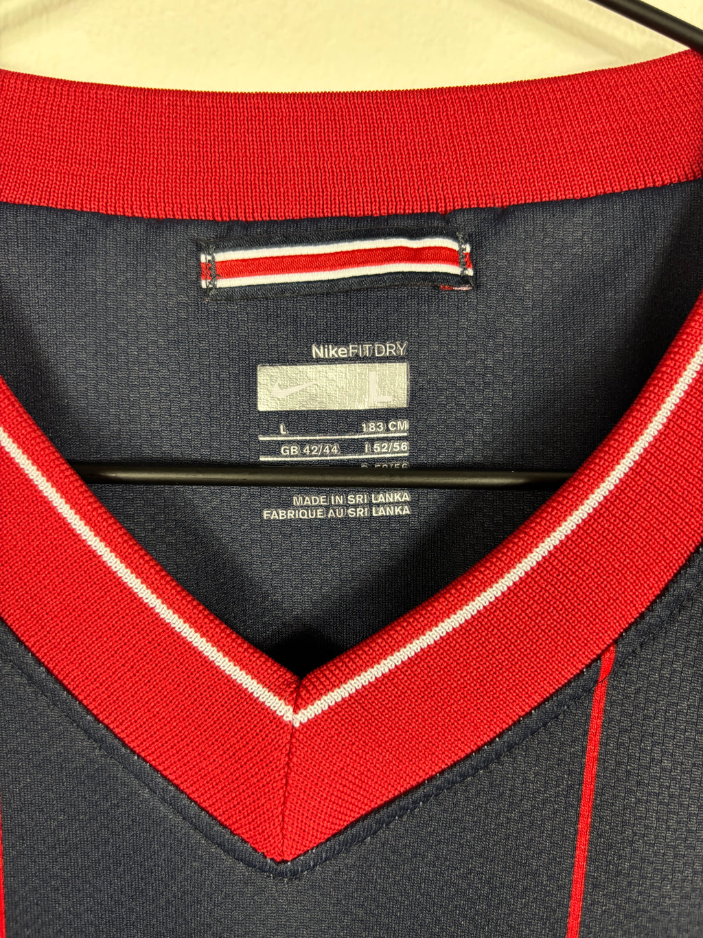 PARIS-SAINT GERMAIN 2009/10 HOME SHIRT (L) NIKE