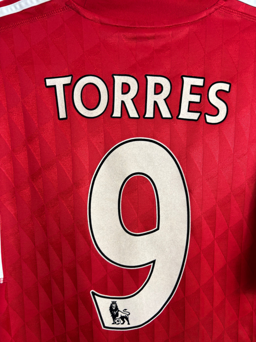 LIVERPOOL 2010/11 TORRES #9 HOME SHIRT (L) ADIDAS