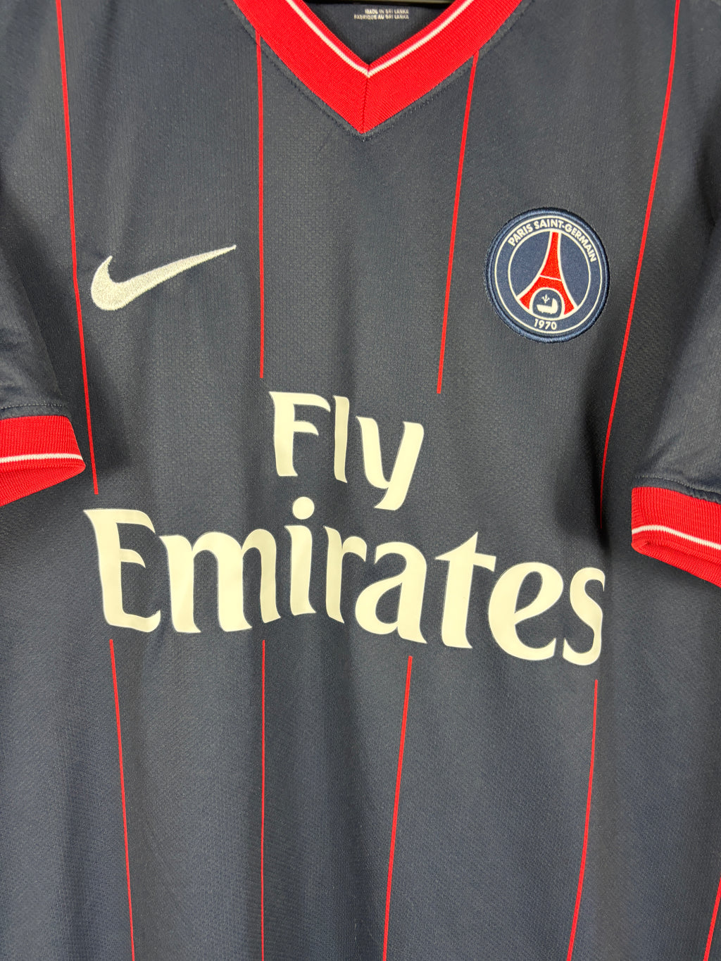 PARIS-SAINT GERMAIN 2009/10 HOME SHIRT (L) NIKE