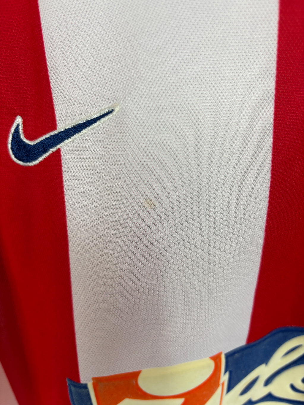 ATLETICO MADRID 2001/02 TORRES #9 HOME SHIRT (XL) NIKE
