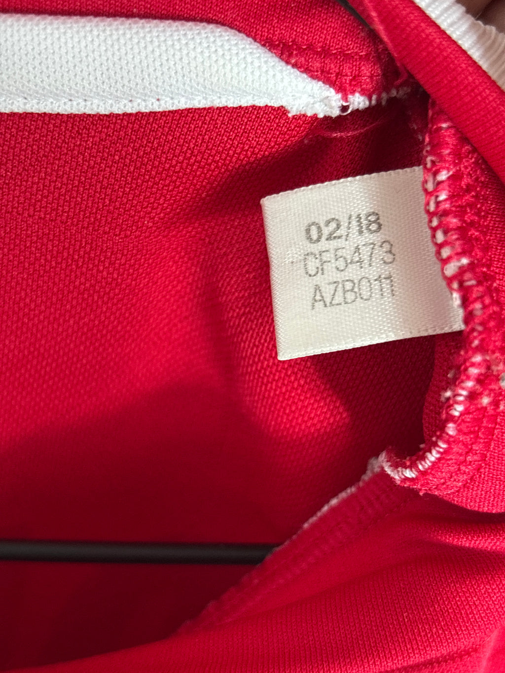 AJAX 2018/19 DE LIGT #4 HOME SHIRT (M) ADIDAS