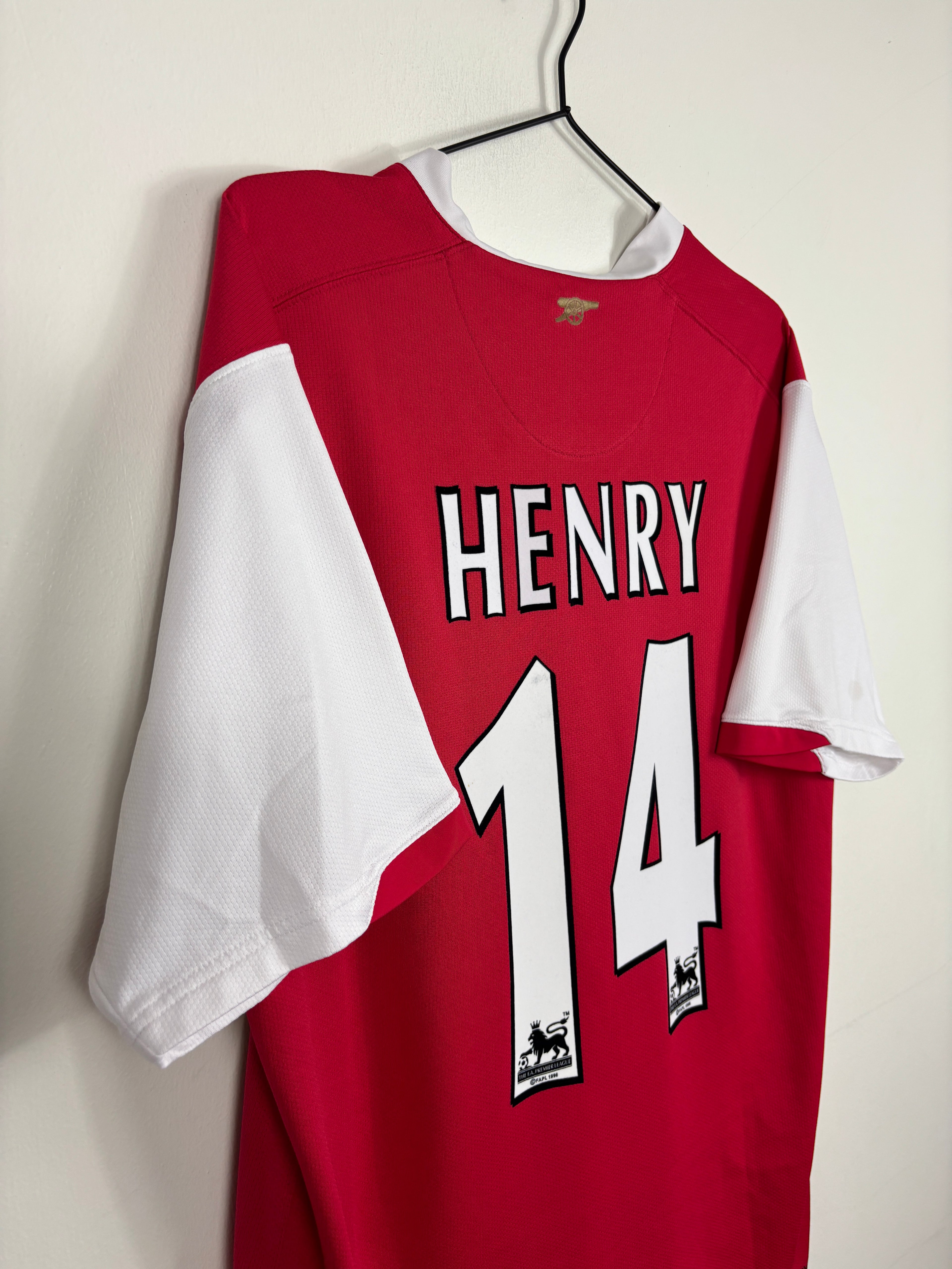 ARSENAL 2006/07 HENRY #14 HOME SHIRT (XL) NIKE