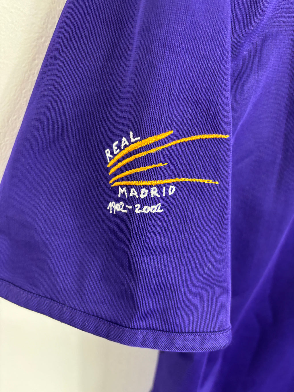 REAL MADRID 2002/03 ZIDANE #5 CENTENARY THIRD SHIRT (M) ADIDAS