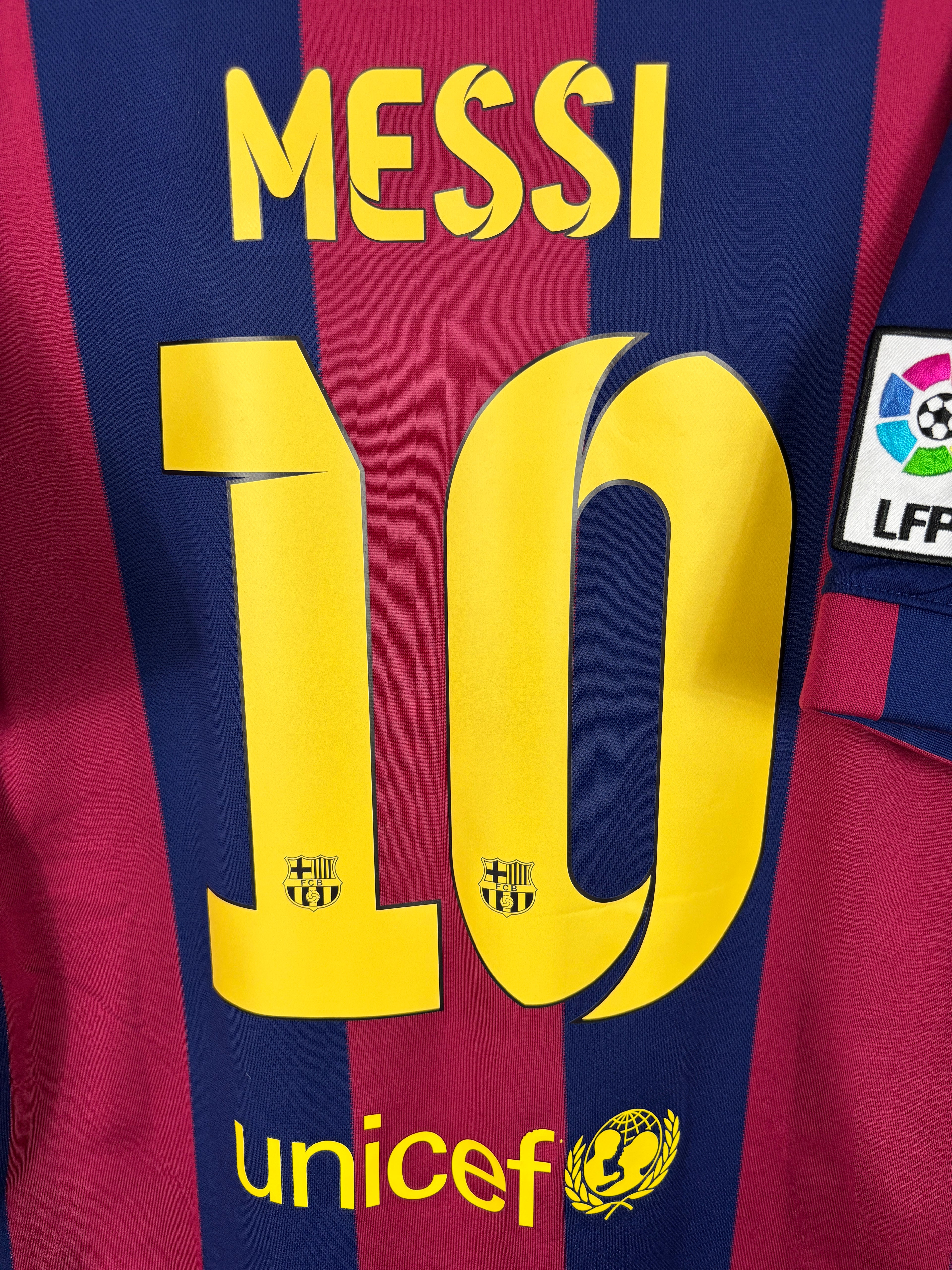 BARCELONA 2014/15 MESSI #10 HOME SHIRT (L) NIKE