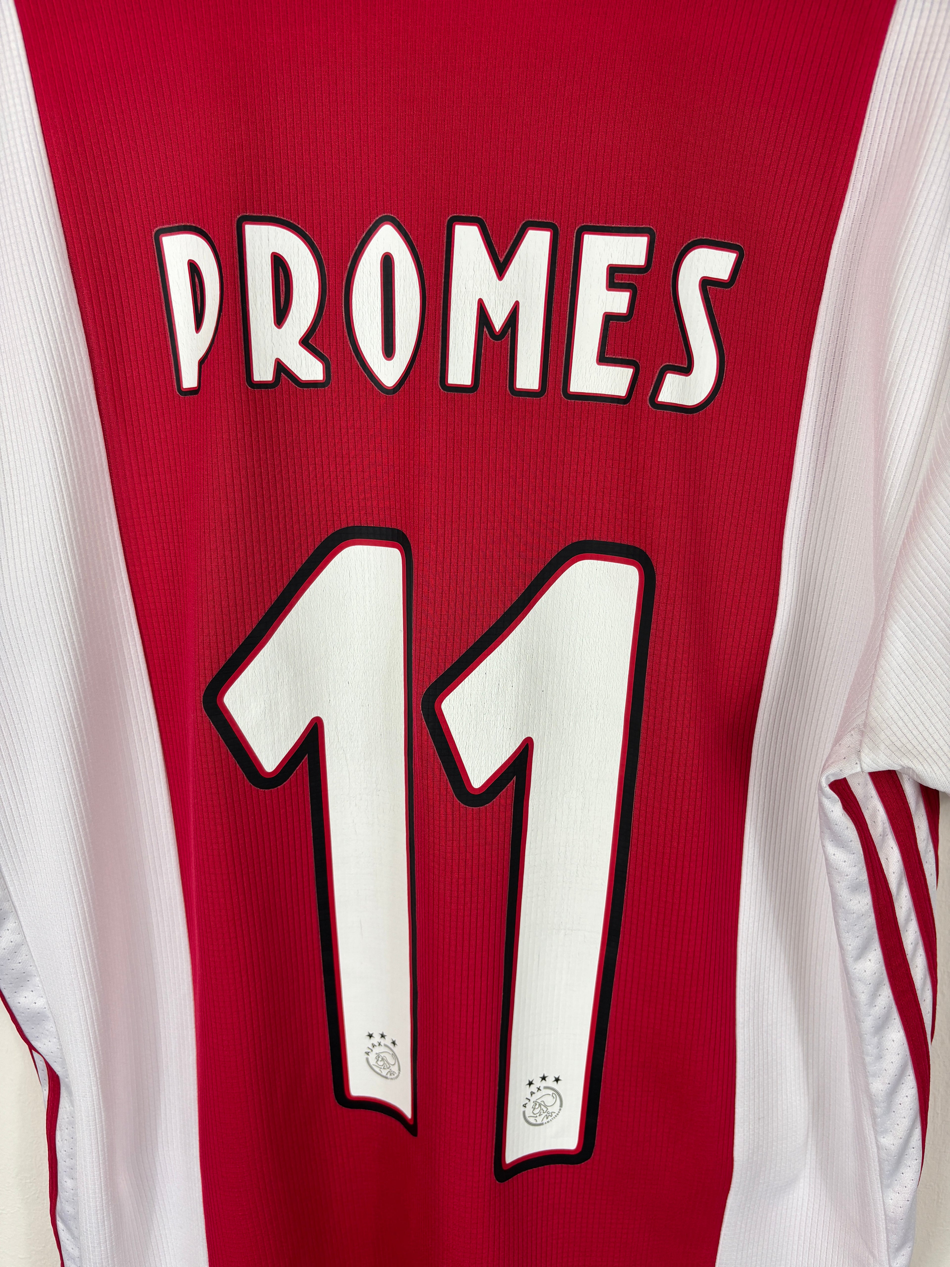 AJAX 2019/20 PROMES #11 HOME SHIRT (M) ADIDAS