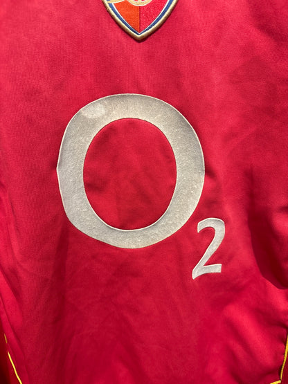 ARSENAL 2004/05 BERGKAMP #10 HOME (M) NIKE