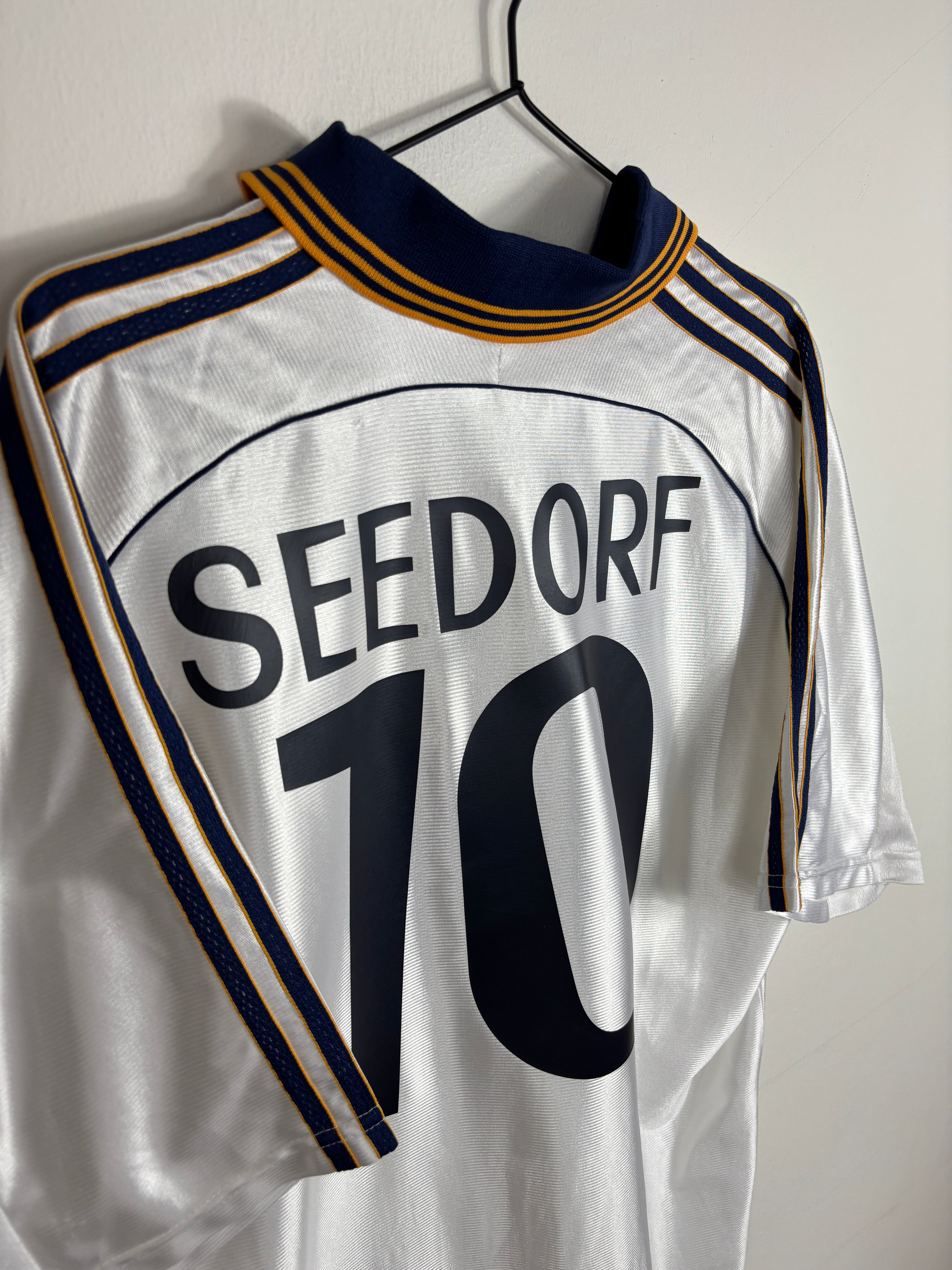 REAL MADRID 1998/99 SEEDORF #10 HOME (L) ADIDAS