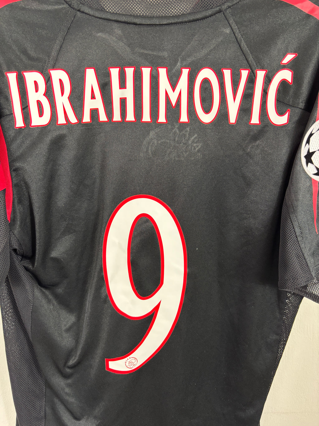 AJAX 2004/05 IBRAHIMOVIC #9 UCL THIRD SHIRT (S) ADIDAS
