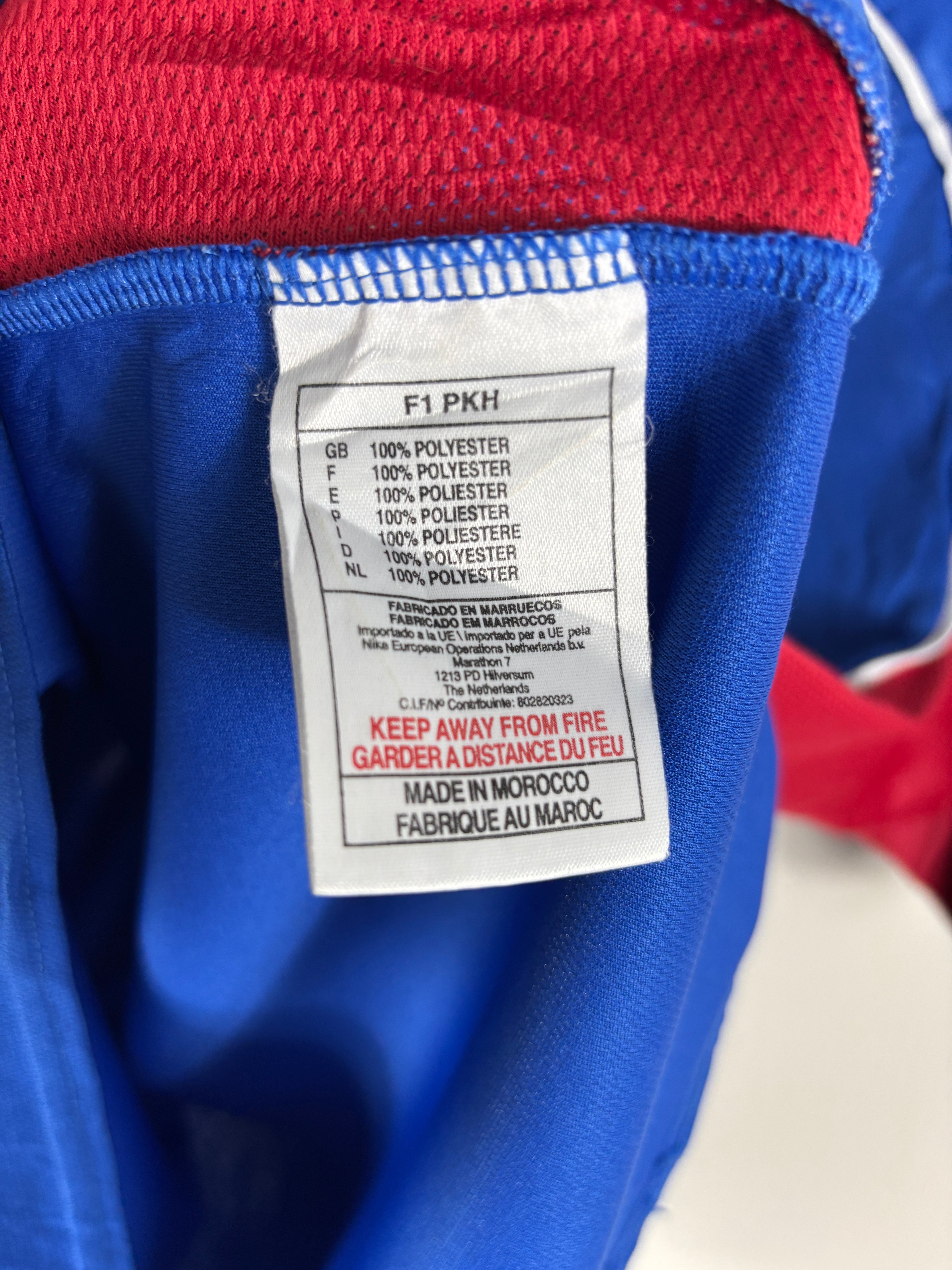 RANGERS 2001/02 HOME SHIRT (S) NIKE