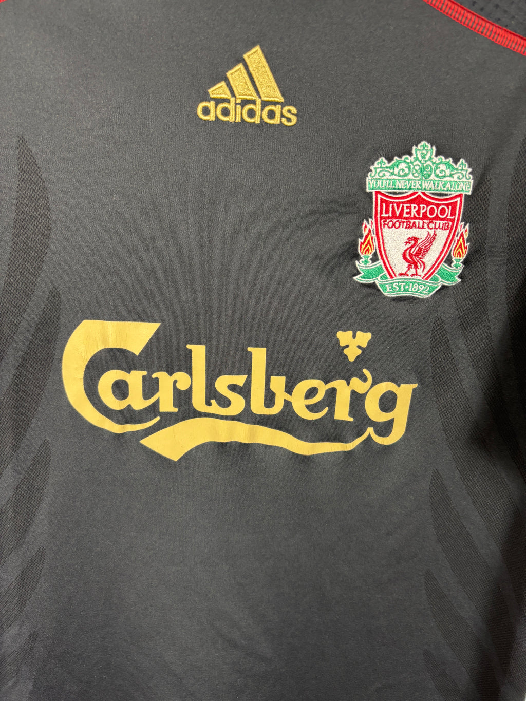 LIVERPOOL 2009/10 GERRARD #8 AWAY SHIRT (S) ADIDAS