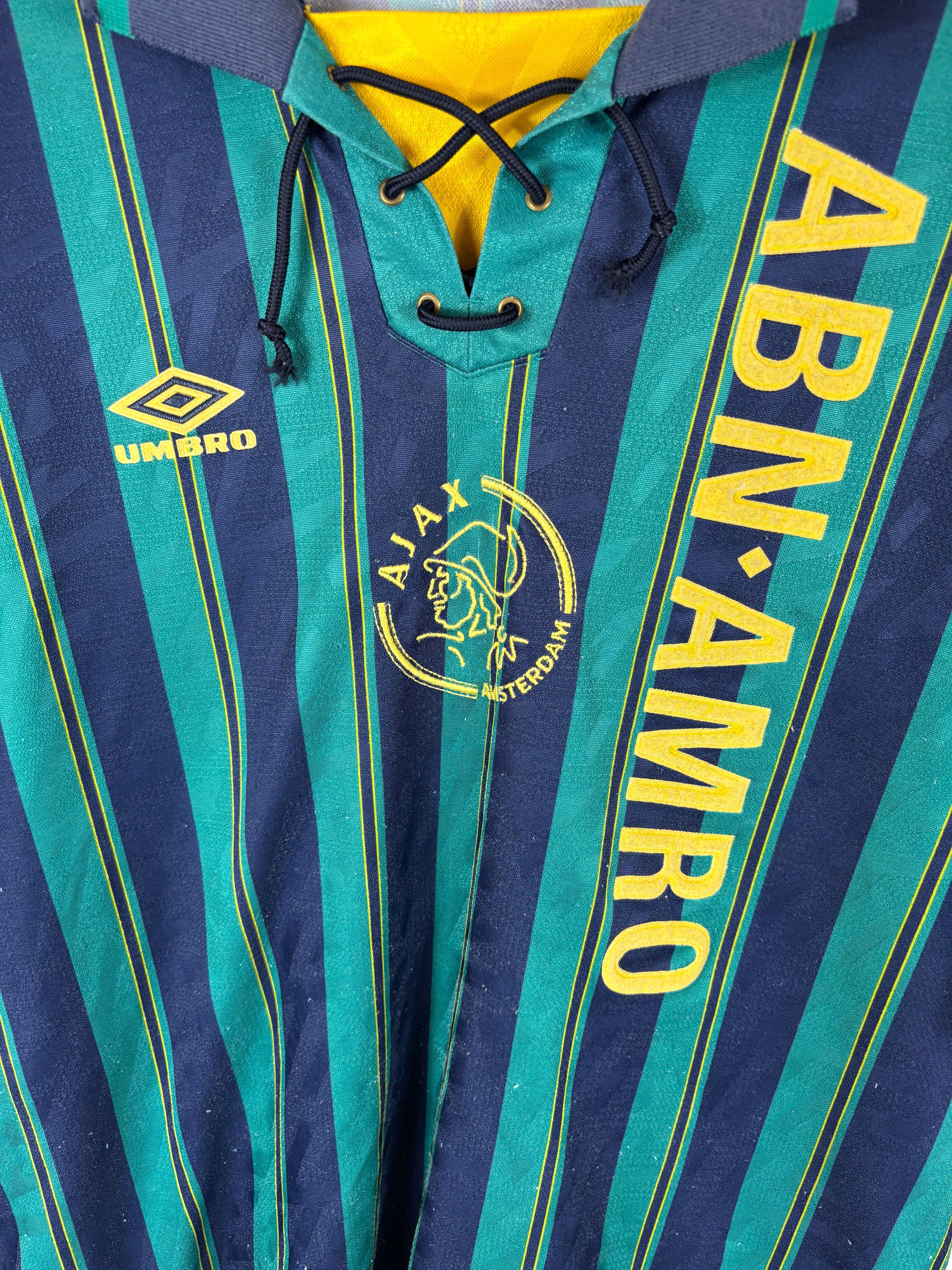 AJAX 1993/94 AWAY SHIRT (XL) UMBRO