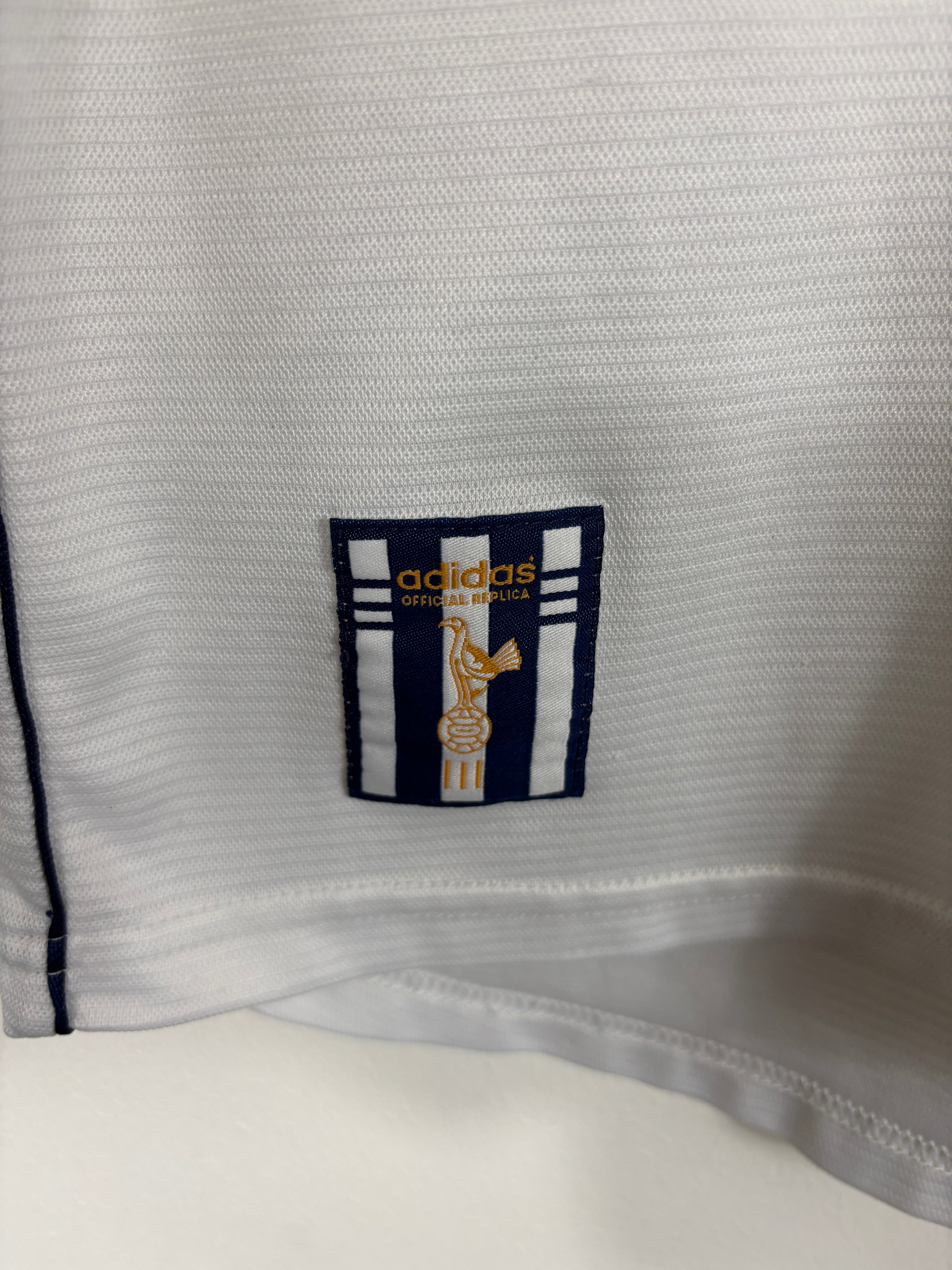 TOTTENHAM HOTSPUR 1999/01 GINOLA #14 HOME SHIRT (L) ADIDAS